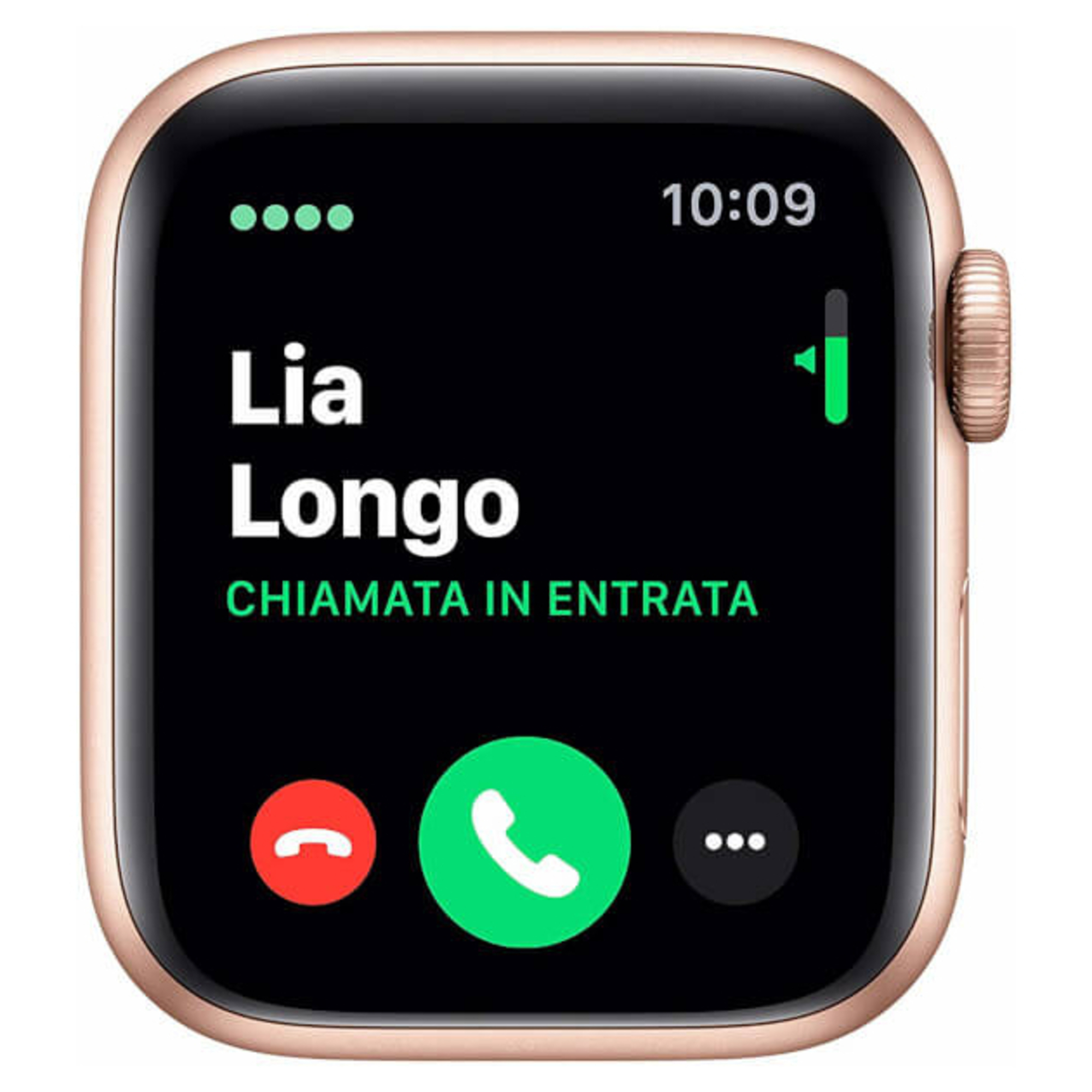 Watch Serie 5 GPS + Celular Boîtier 40mm Aluminium Or et bracelet sportif Sable MWX22TYA Bon état - vue 2