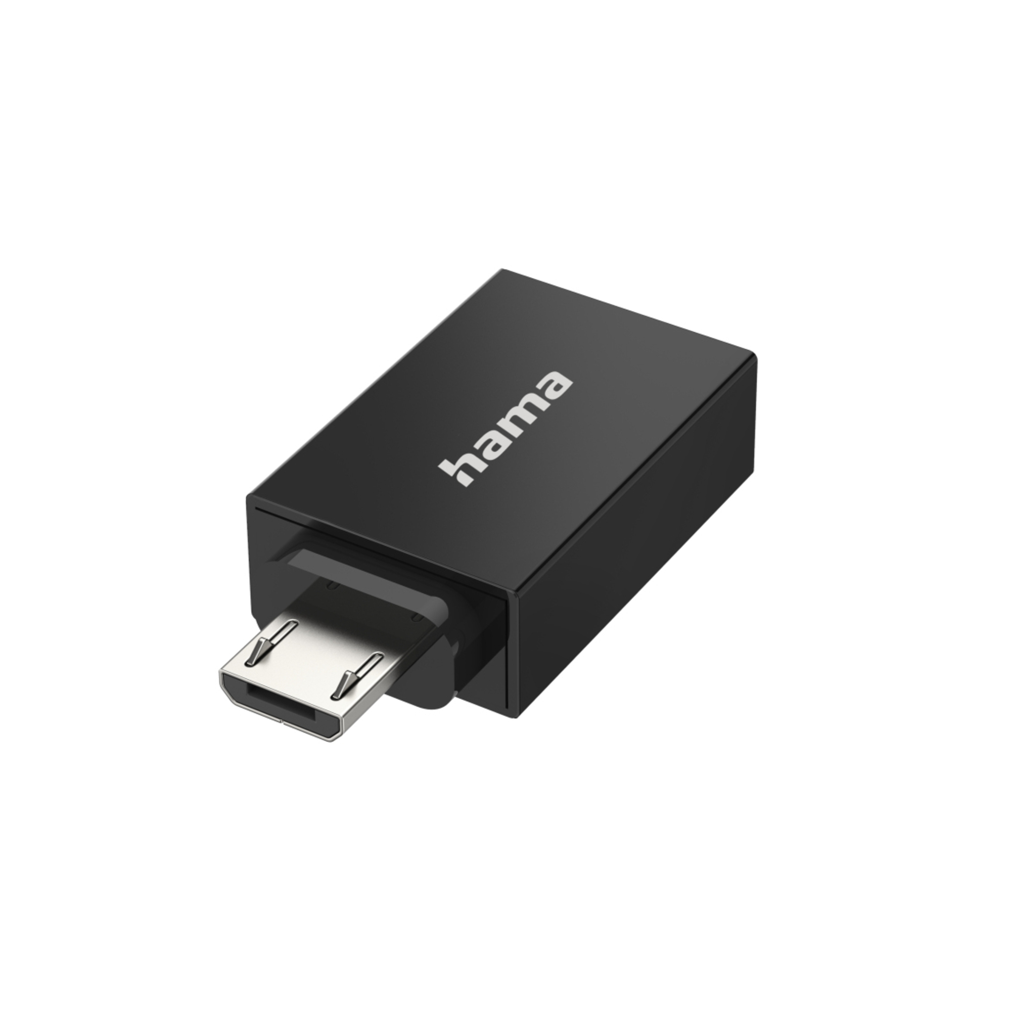 Hama 00200308 changeur de genre de câble Micro USB USB Type A Neuf