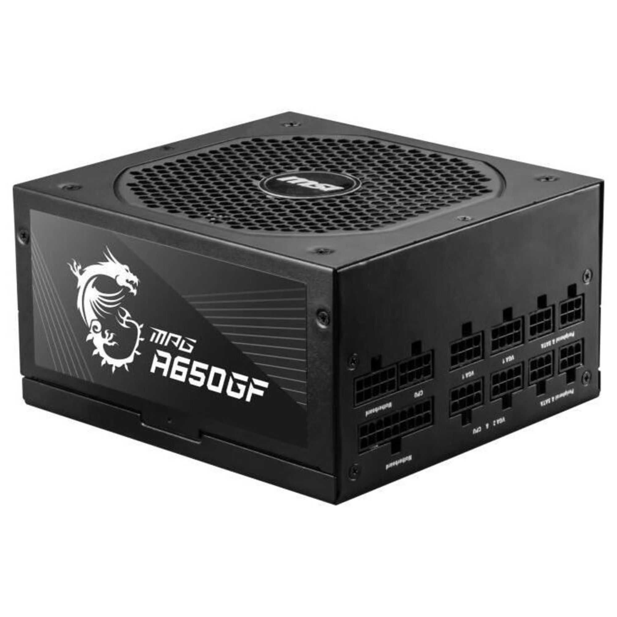 MSI Alimentation PC MPG A650GF 80+ Gold Modulaire Neuf - vue 2