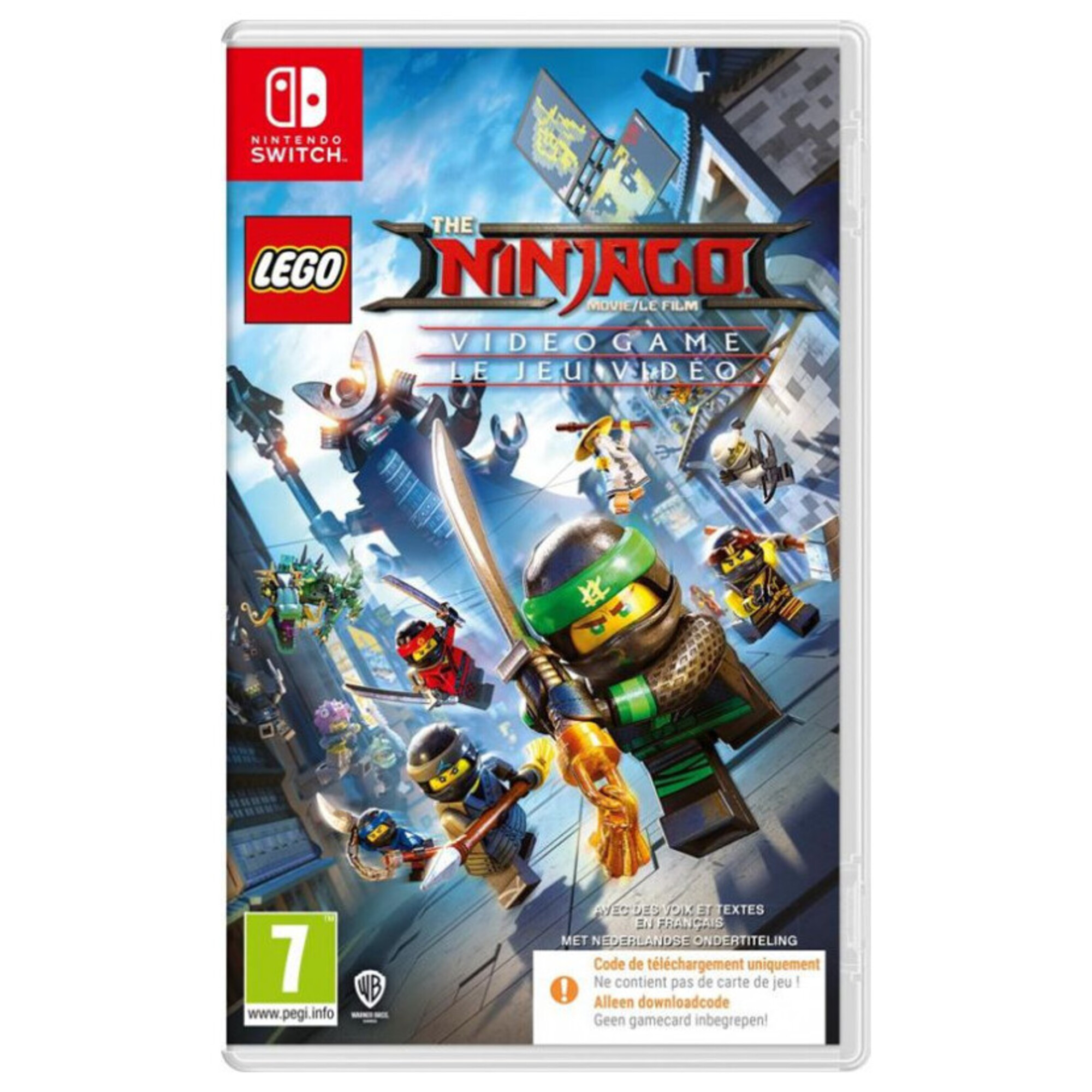 Code in a Box LEGO® Ninjago Le jeu vidéo Nintendo Switch - Neuf