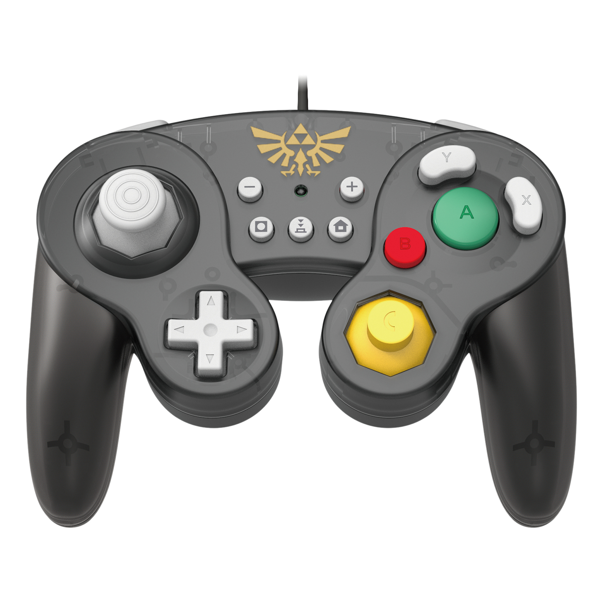 HORI Battle Pad Zelda Manette USB style GameCube pour Switch Officielle Nintendo