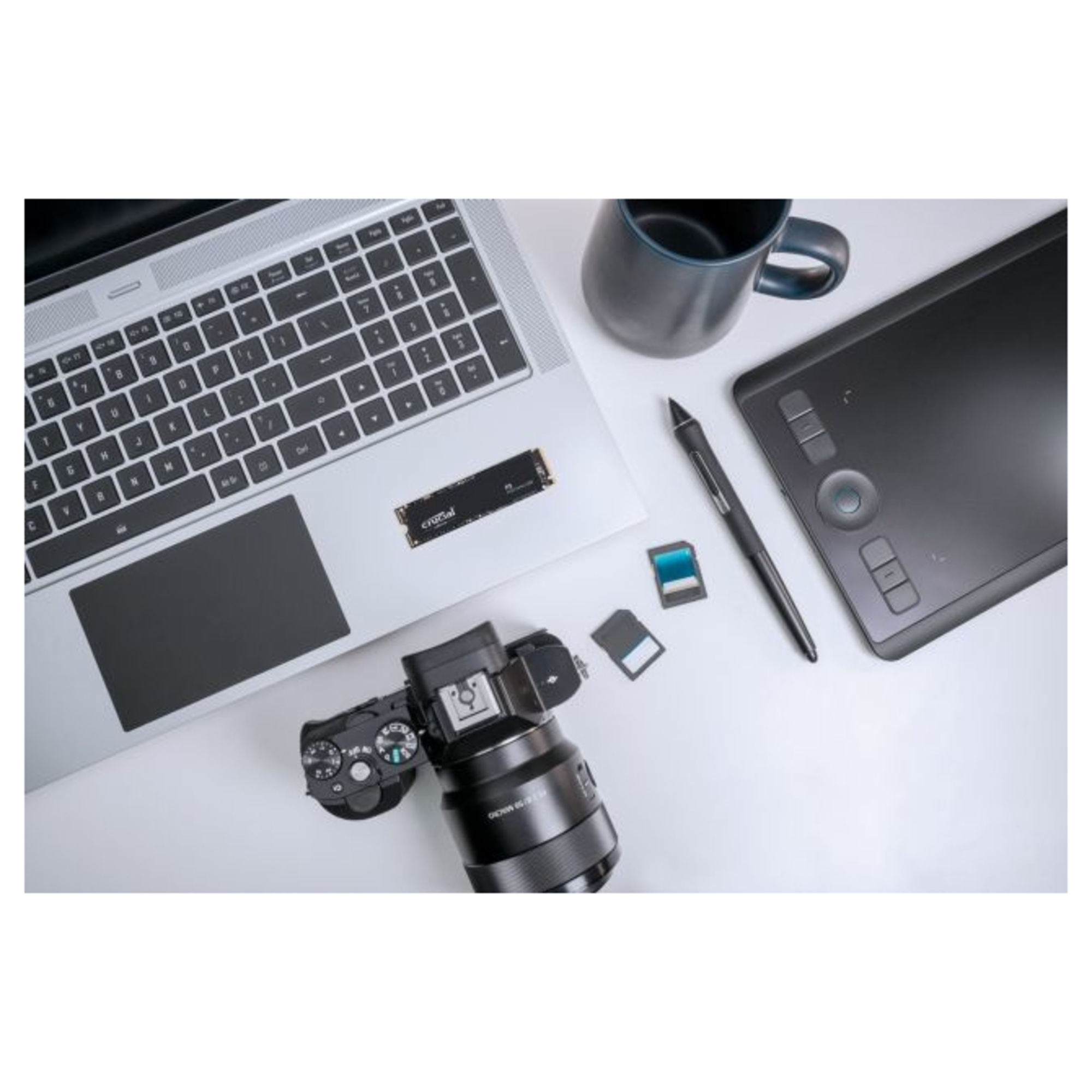 SSD interne Crucial SSD P3 NVME CT1000P3SSD8 - vue 2