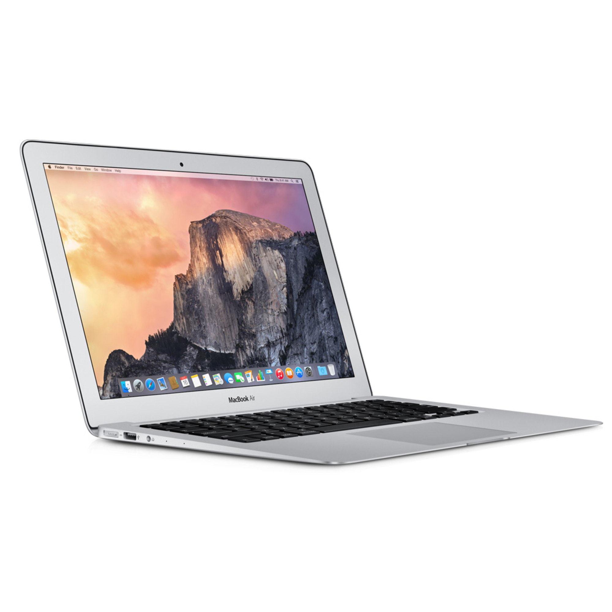 MacBook Air Core i5 (Début 2015) 13.3', 2.7 GHz 128 Go 4 Go Intel HD Graphics 6000, Argent - QWERTY Italien - Très bon état