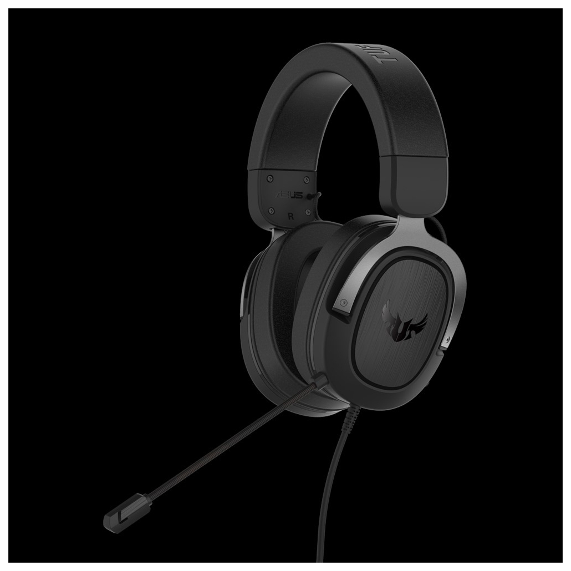 ASUS TUF Gaming H3 Casque Avec fil Arceau Jouer Noir, Gris - Neuf