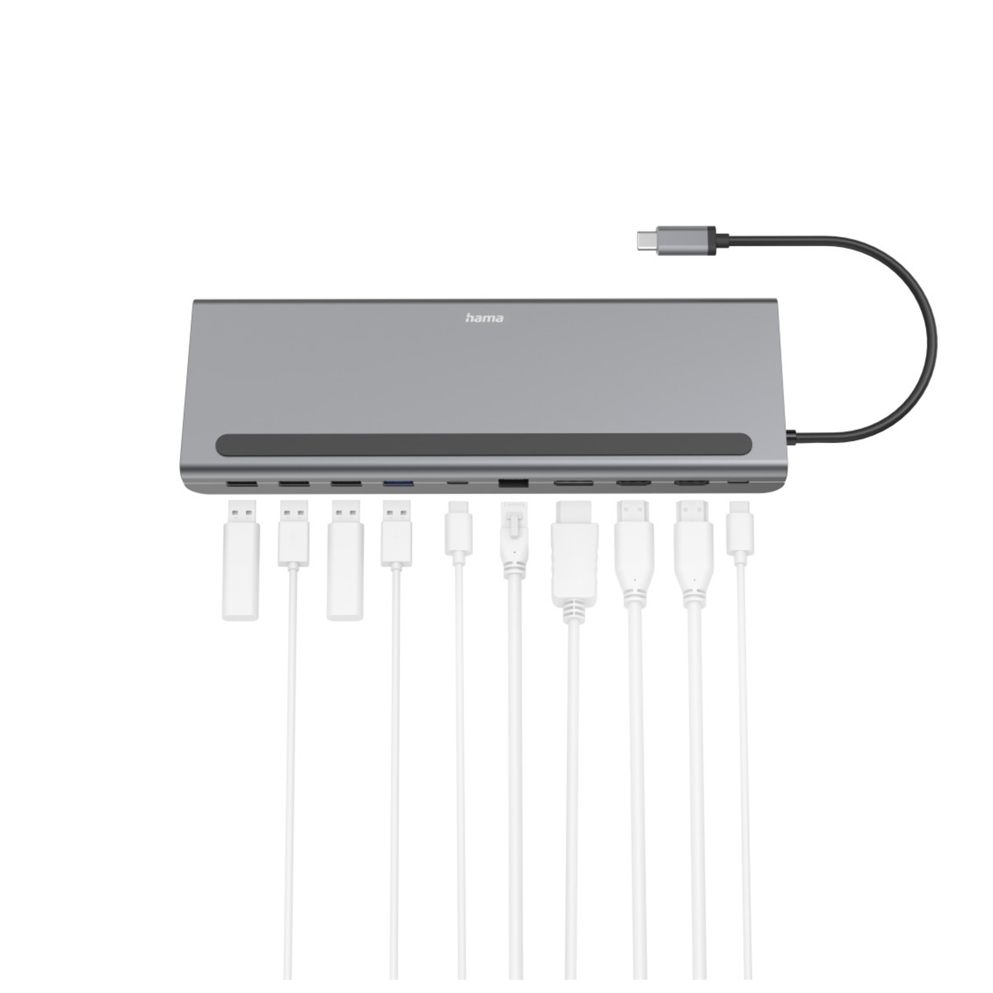 Hama 00200100 station d'accueil USB 3.2 Gen 1 3.1 Gen 1 Type C Neuf - vue 3