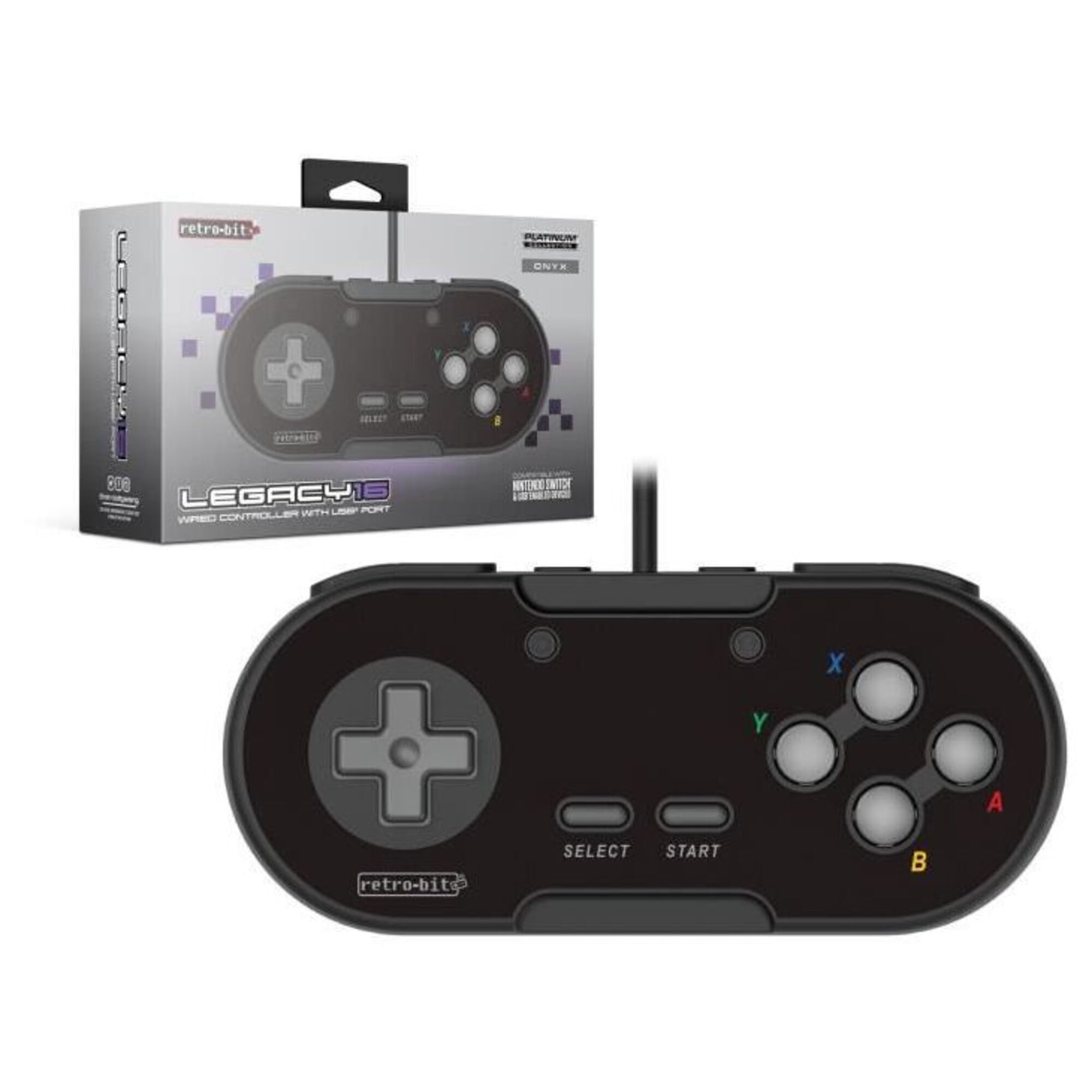 Manette USB RetroBit Legacy 16 Switch PC Steam Raspberry Pi - vue 2