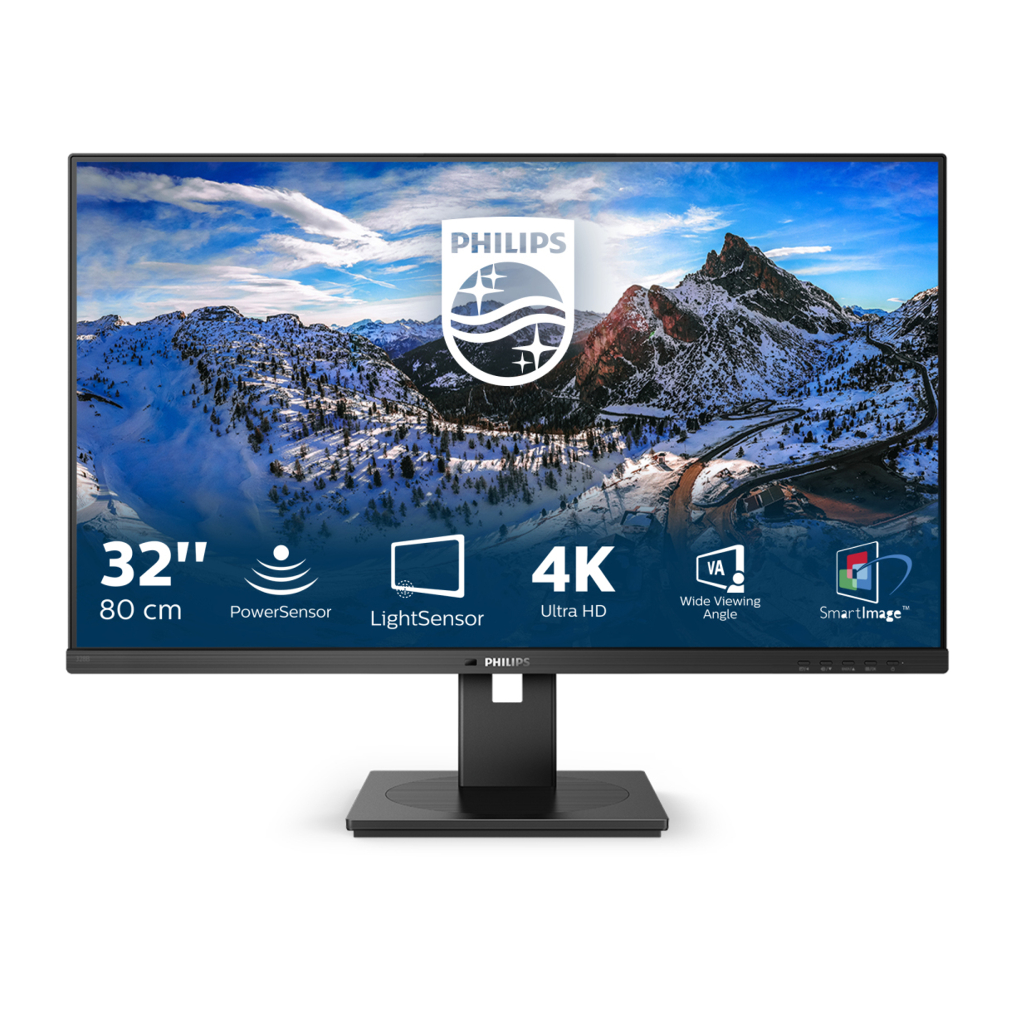 Philips B Line 328B1/00 LED display 80 cm (31.5 ) 3840 x 2160 pixels 4K Ultra HD Noir - Neuf