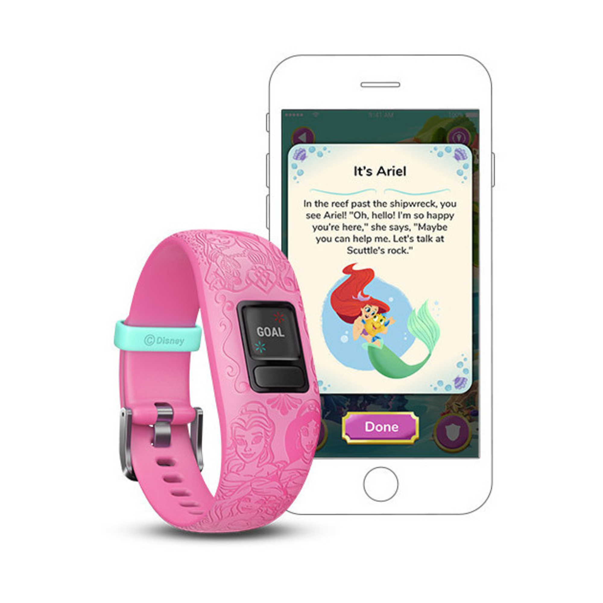 Vivofit Jr.2 Mip Bracelet Connecté Rose - Neuf