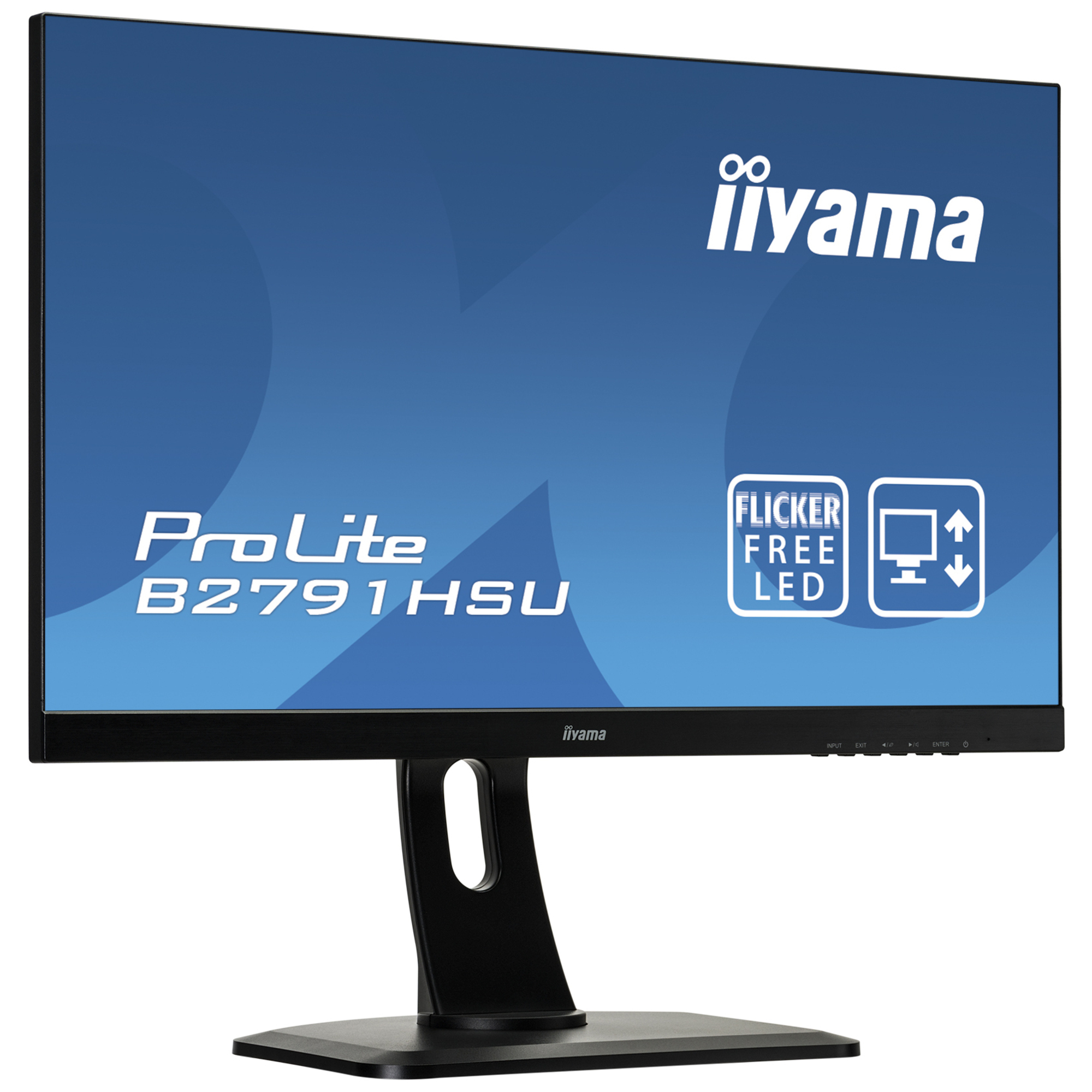 iiyama ProLite B2791HSU B1 LED display 68 6 cm 27 1920 x 1080 pixels Full HD Très bon état - vue 3