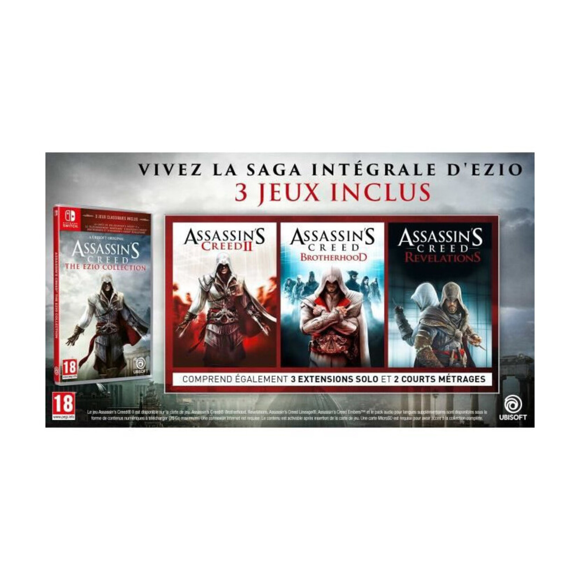 Assassin s Creed Ezio Collection (SWITCH) - Neuf