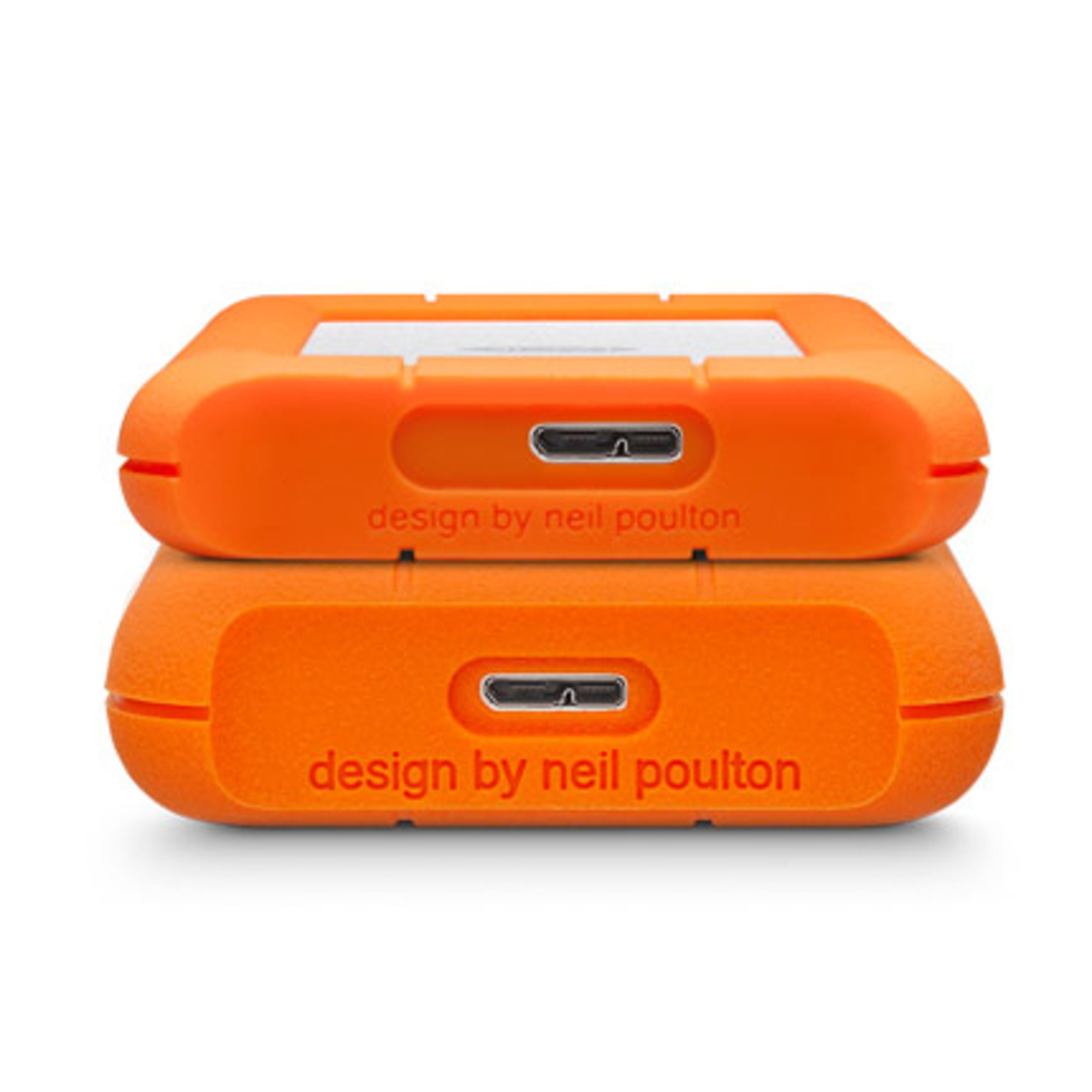 LaCie Rugged Mini Portable 2.5" Disque Dur Externe pour PC Mac iPad & iPhone Data Rescue Service LAC9000298 - vue 2