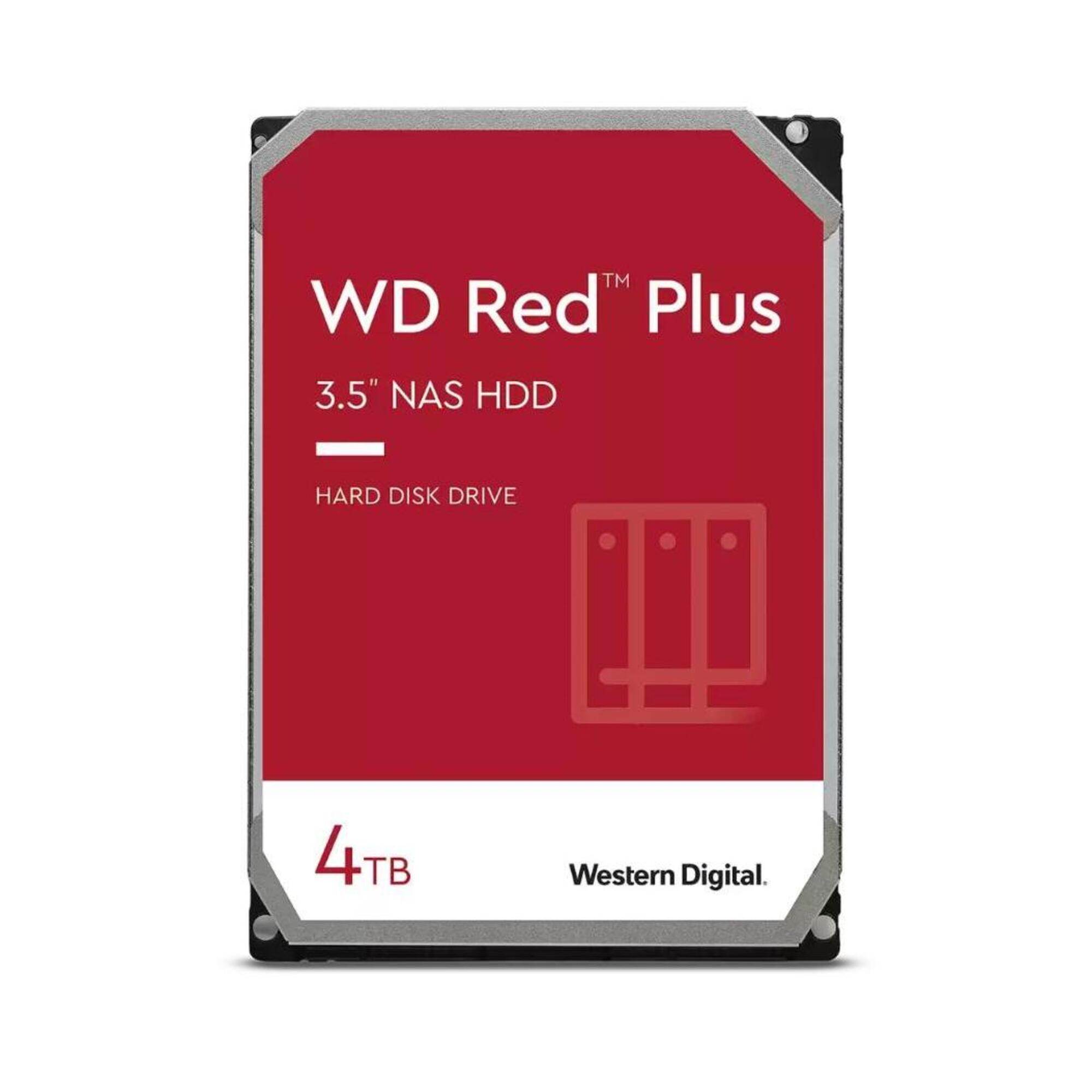 Western Digital Red Plus WD40EFPX disque dur 3.5  4000 Go Série ATA III - Excellent état