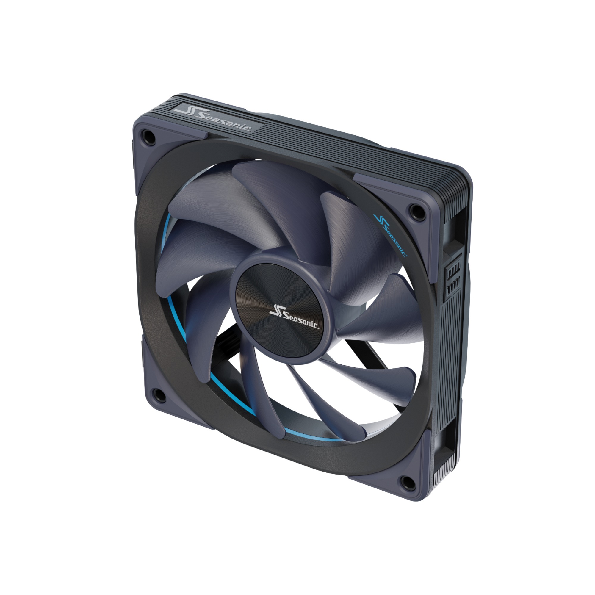 Seasonic MagFlow 1 Fan Kit Boitier PC Ventilateur 12 cm 1 pièce Neuf - vue 2