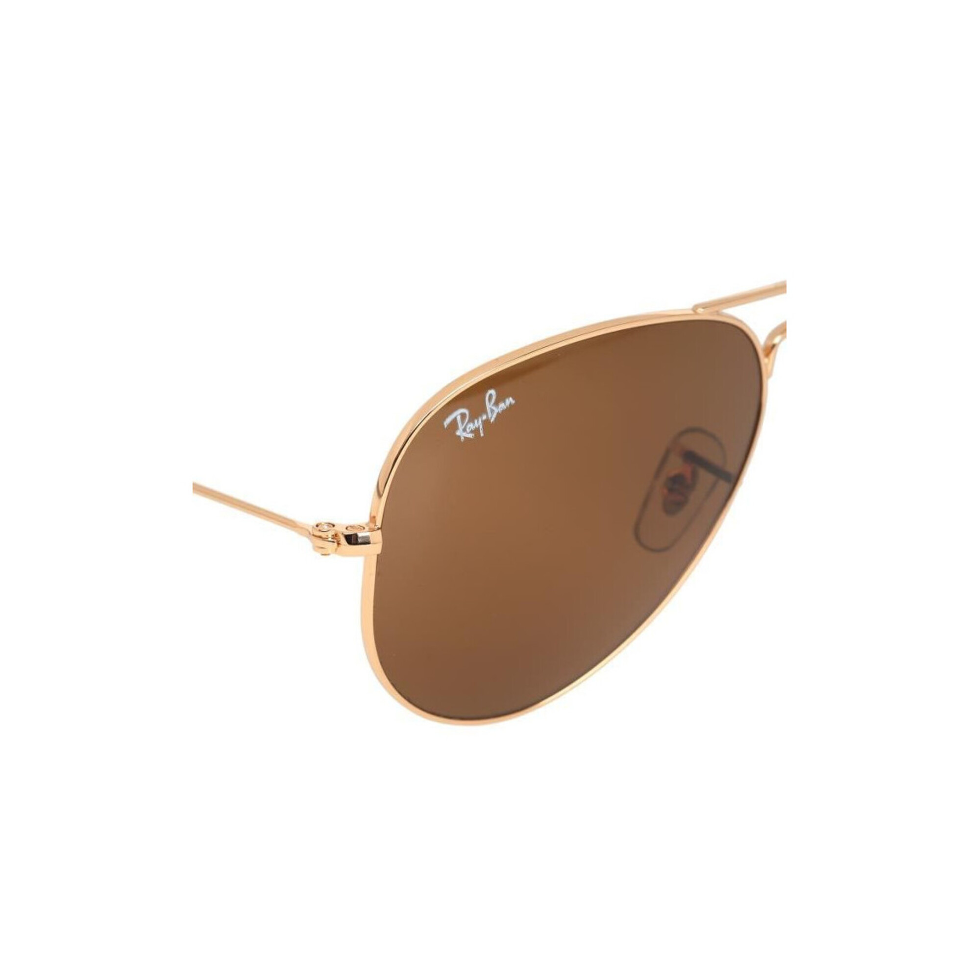 RAY BAN Lunettes de soleil Aviator Or / Mixte Neuf - vue 2