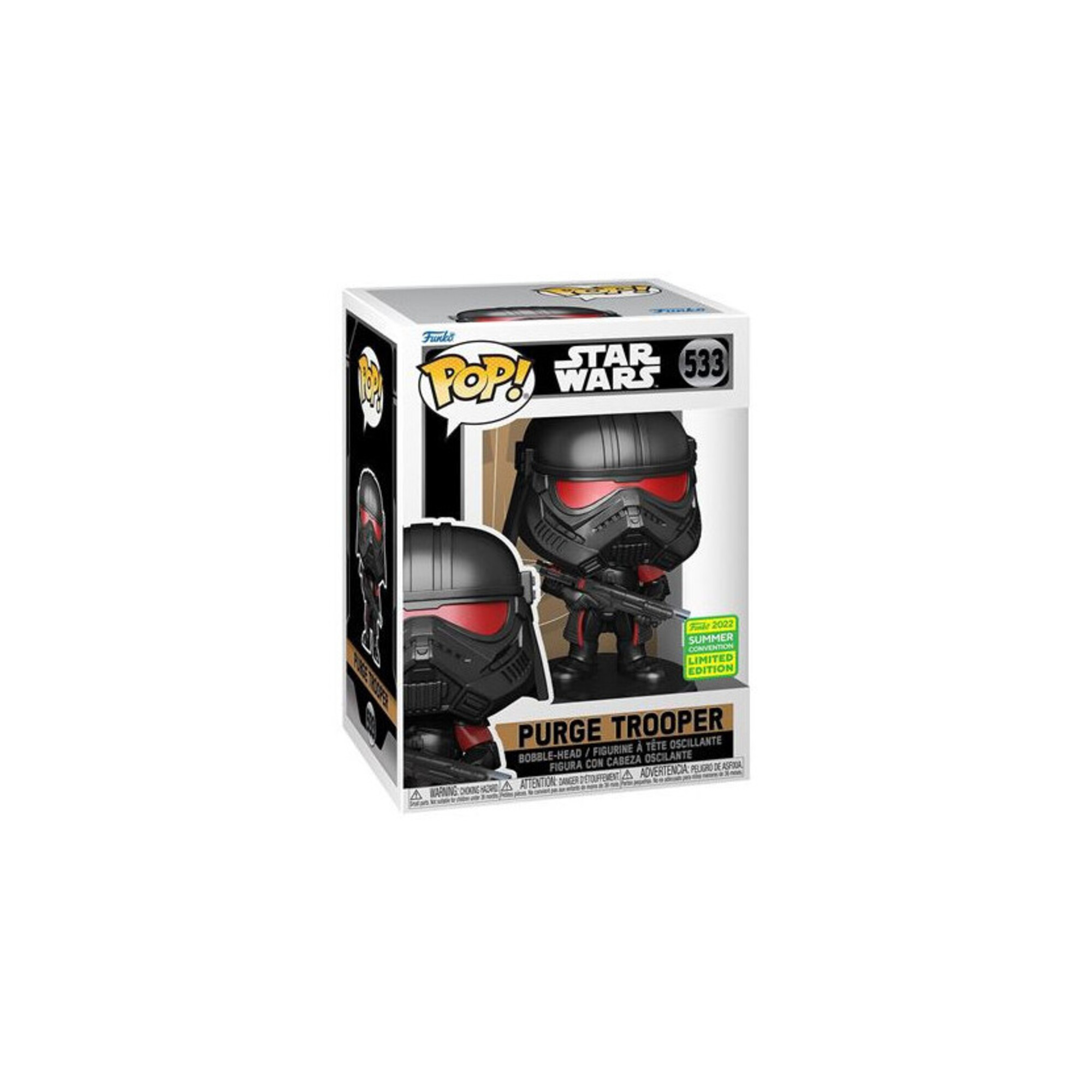 Figurine Funko Pop Star Wars Purge Trooper Neuf - vue 1