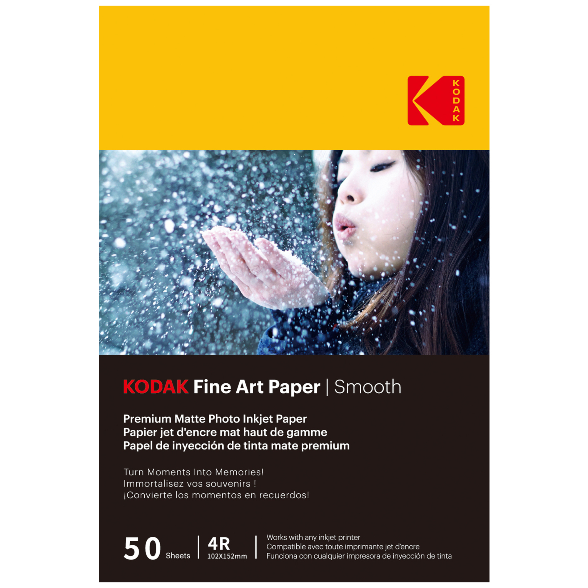 Kodak Papier Photo A6 50 Feuilles - vue 2