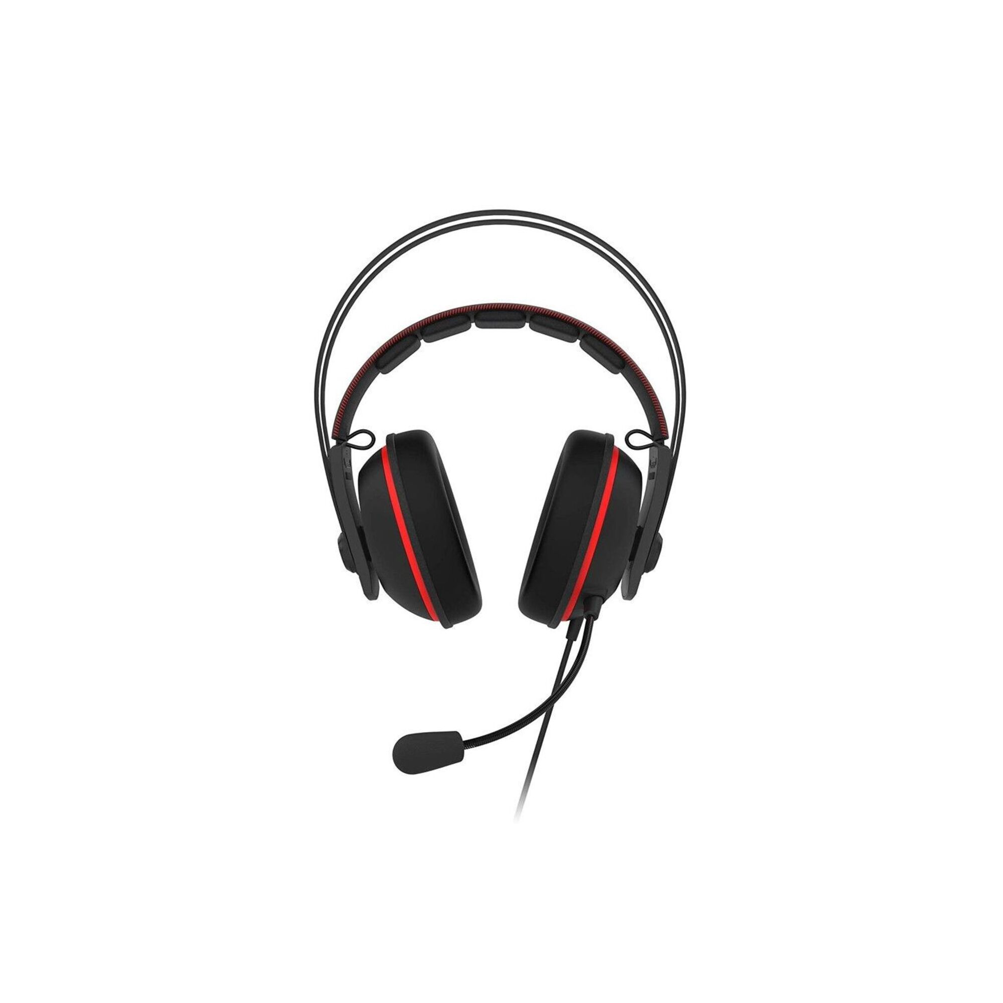 ASUS TUF Gaming H7 Casque Avec fil Arceau Jouer Noir, Rouge - Neuf