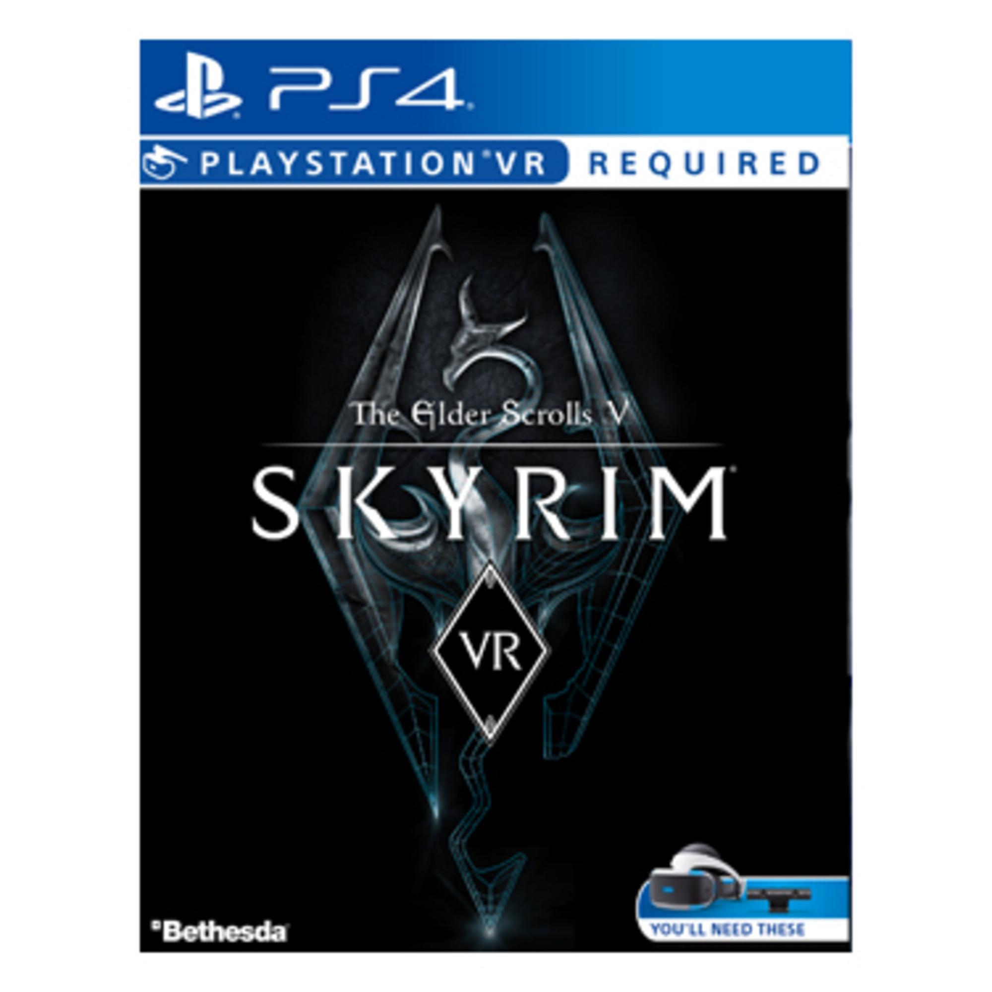 Sony The Elder Scrolls V: Skyrim VR PS VR Standard+Module complémentaire PlayStation 4 Neuf
