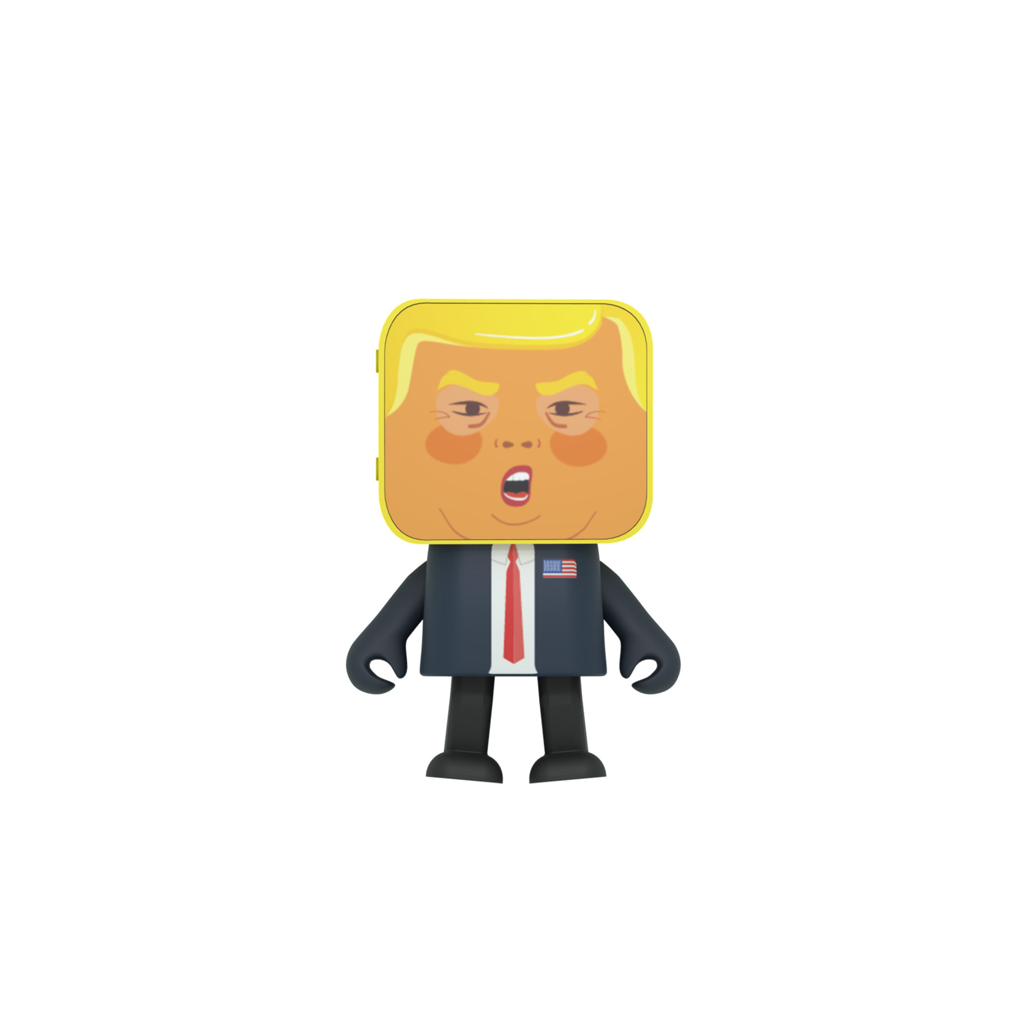 Enceinte bluetooth dancing president trump