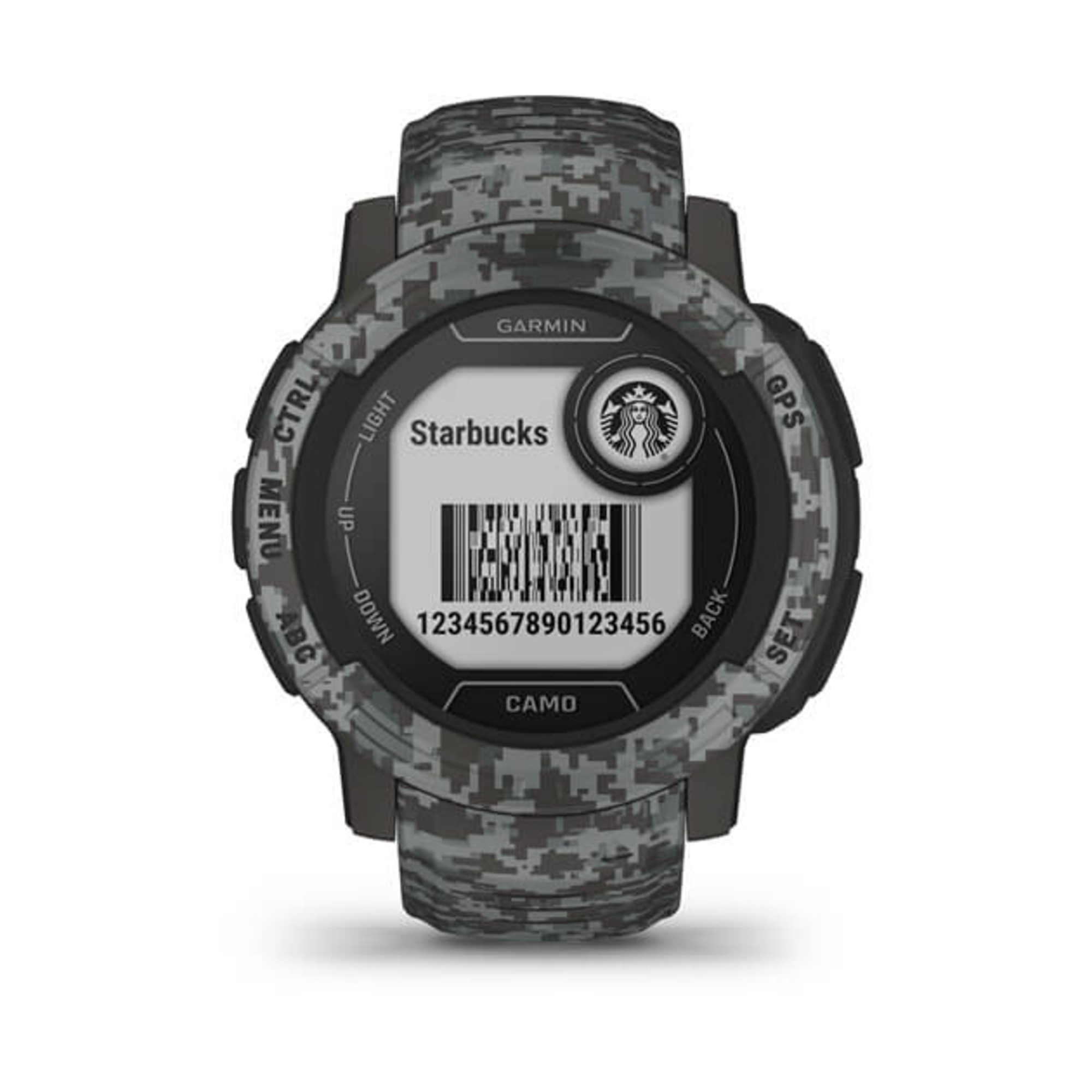 Instinct 2 Camo Edition 2,29  (0.9 ) Mip 45 Mm Graphite Gps (Satellite) - Neuf