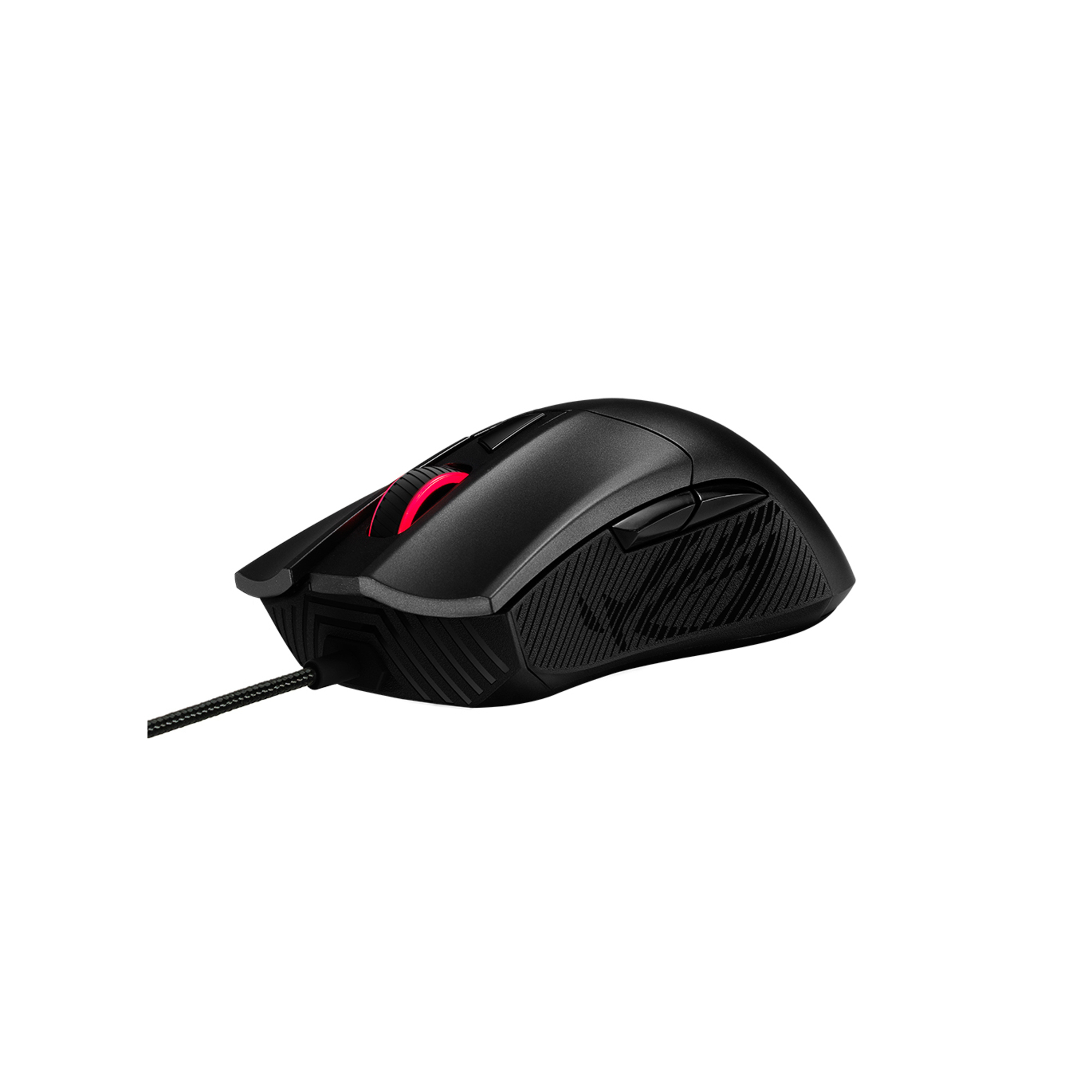 ASUS ROG Gladius II Core Lightweight Ergonomic Wired Optical Gaming Mouse with 6200 DPI Sensor ROG Exclusive Switch Socket Design and Aura Sync Lighting - vue 3