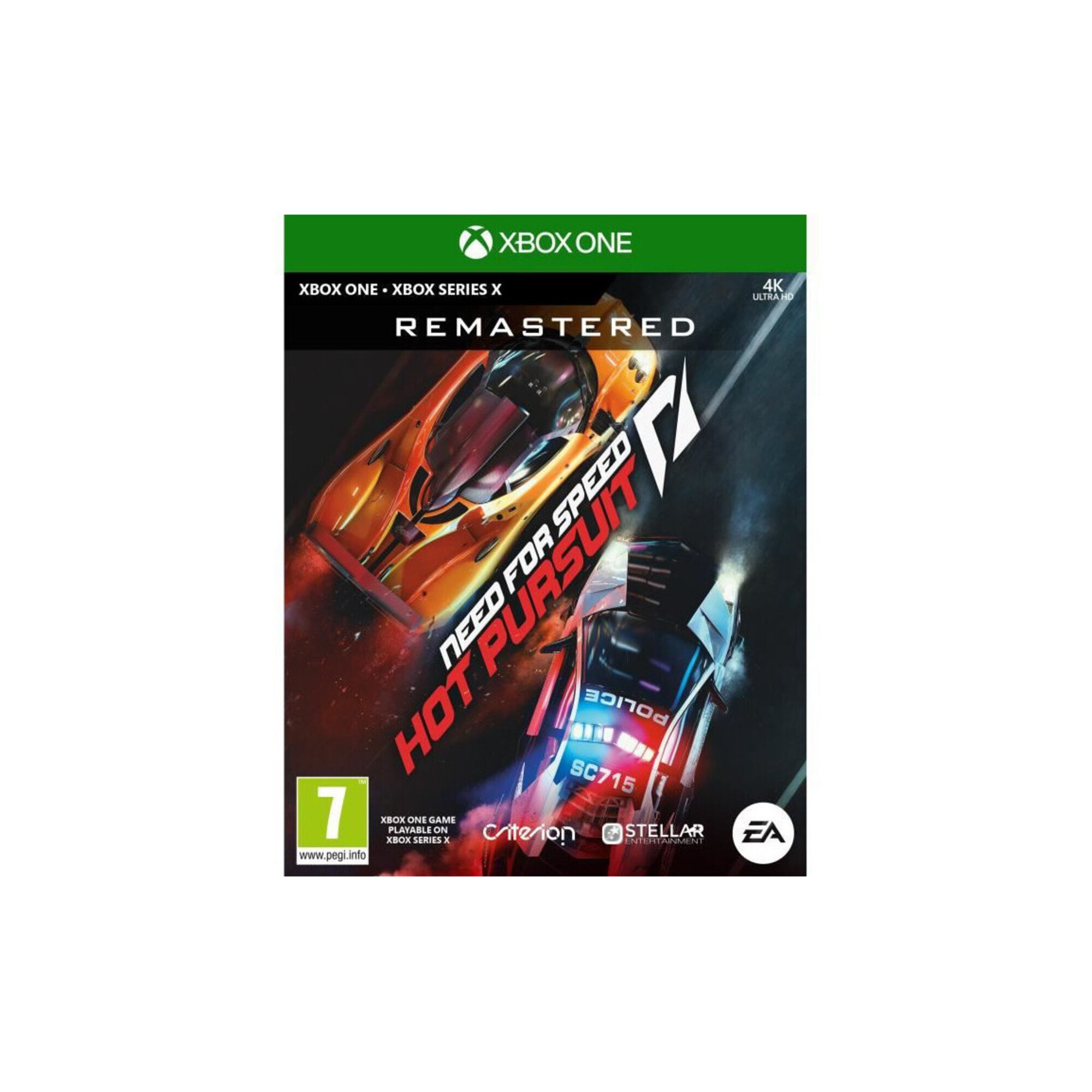 Need for Speed : Hot Pursuit Remastered (Xbox One) - Neuf