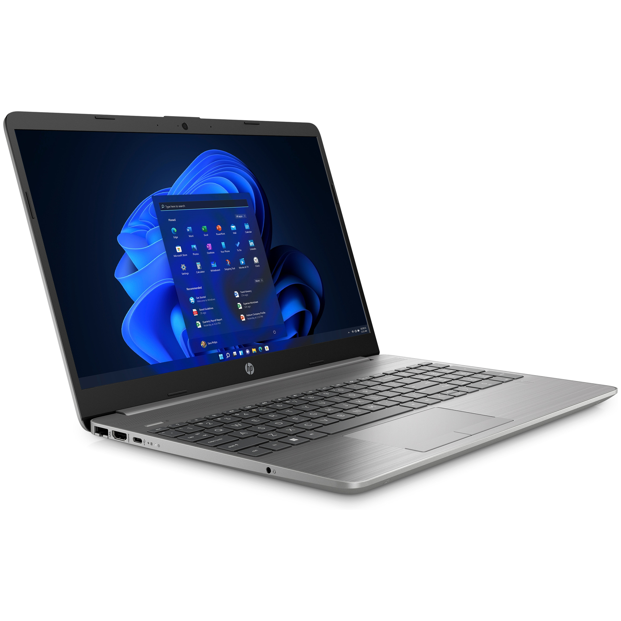 HP 255 G9 Ordinateur portable 39,6 cm (15.6 ) Full HD AMD Ryzen 3 5425U 8 Go DDR4-SDRAM 256 Go SSD Wi-Fi 5 (802.11ac) Windows 11 Home Gris - Neuf