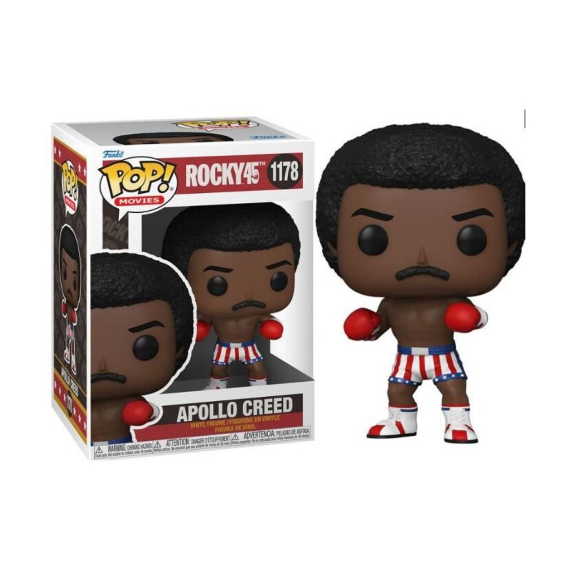Figurine Funko Pop! Movies: Rocky 45th Apollo Creed Neuf