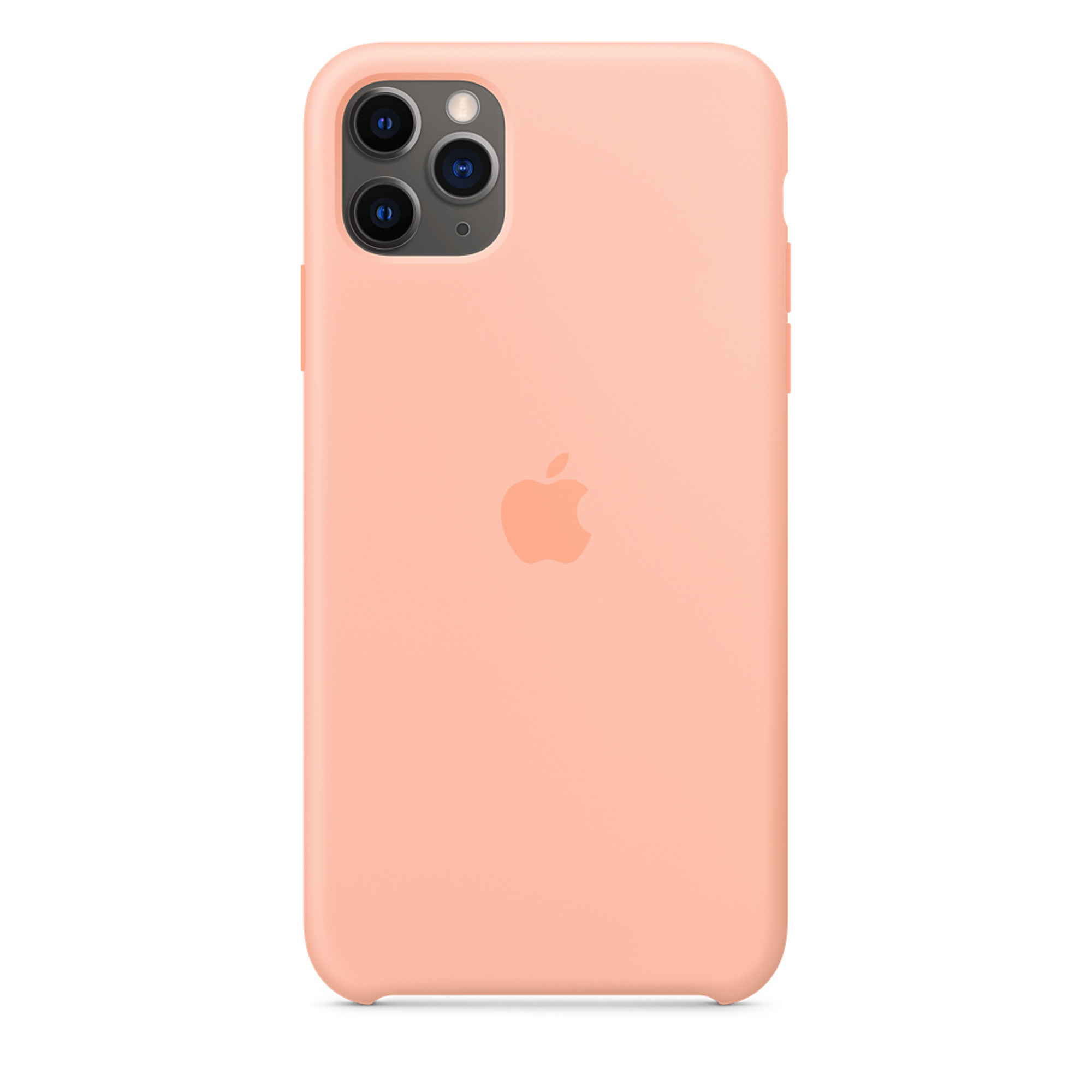 Apple Coque silicone pour iPhone 11 Pro Max Grapefruit - vue 3