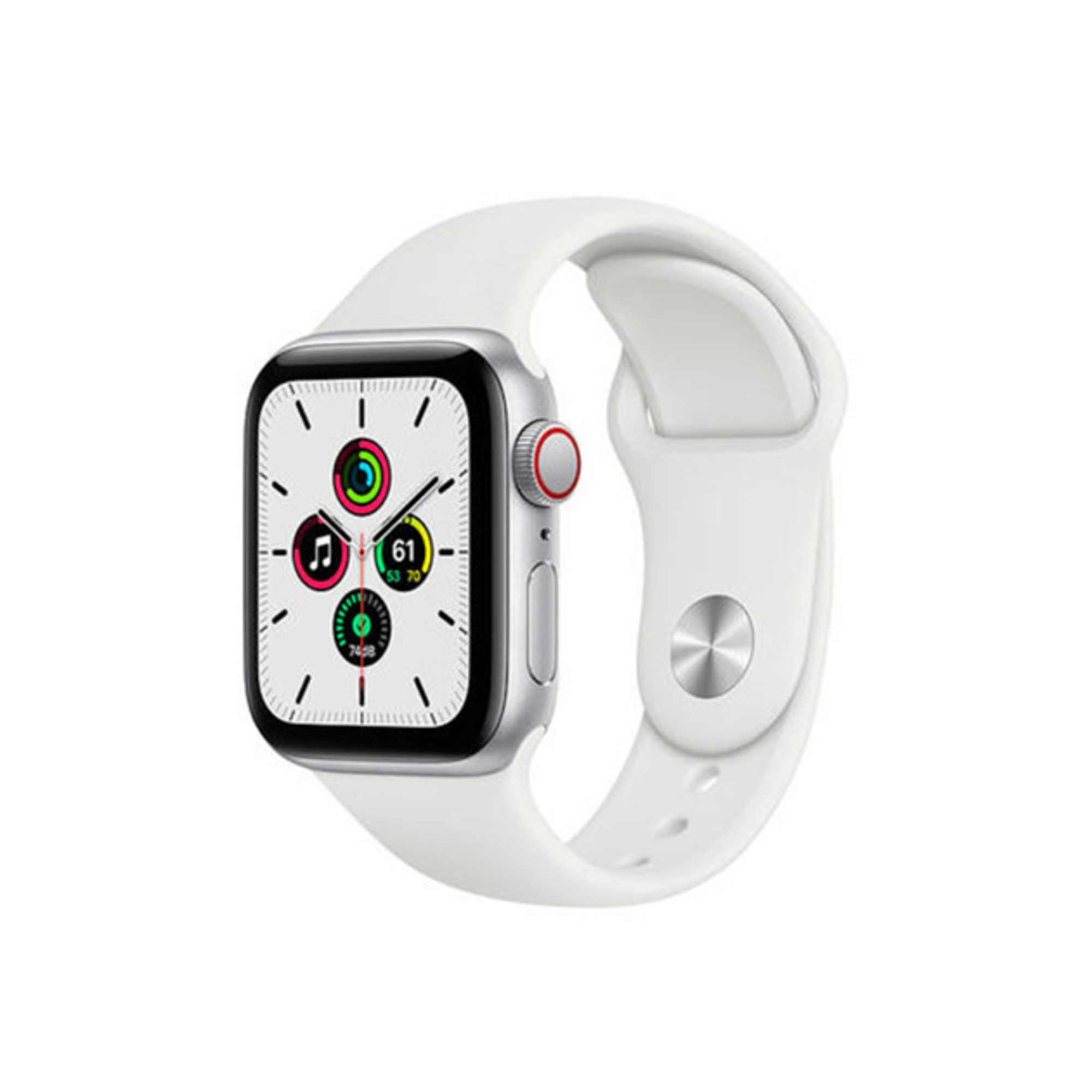 Watch SE OLED 40 mm Boîtier en Aluminium GPS + Cellular Bracelet Sport Bon état