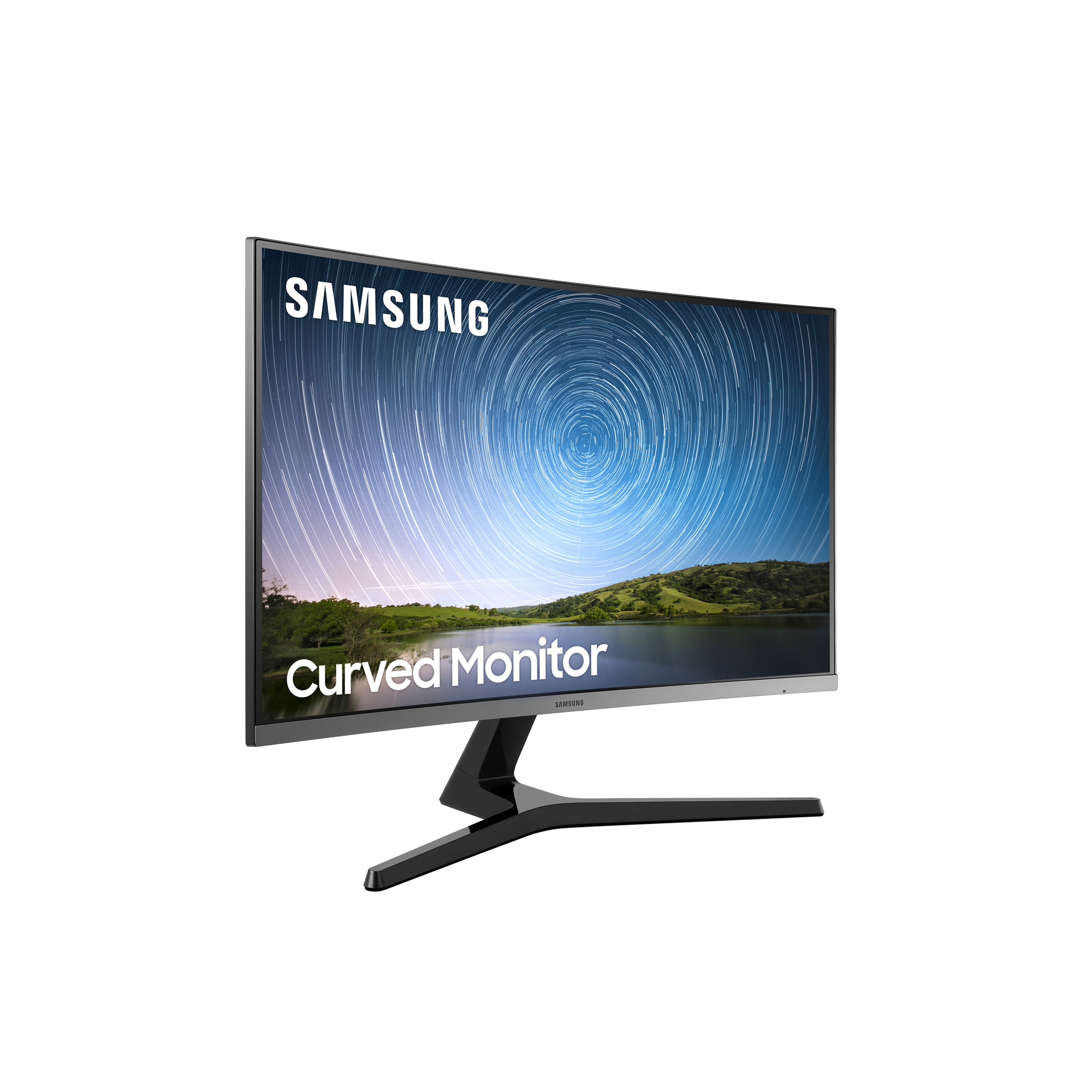 Samsung CR50 écran plat de PC 81,3 cm (32 ) 1920 x 1080 pixels Full HD LED Bleu, Gris - Neuf