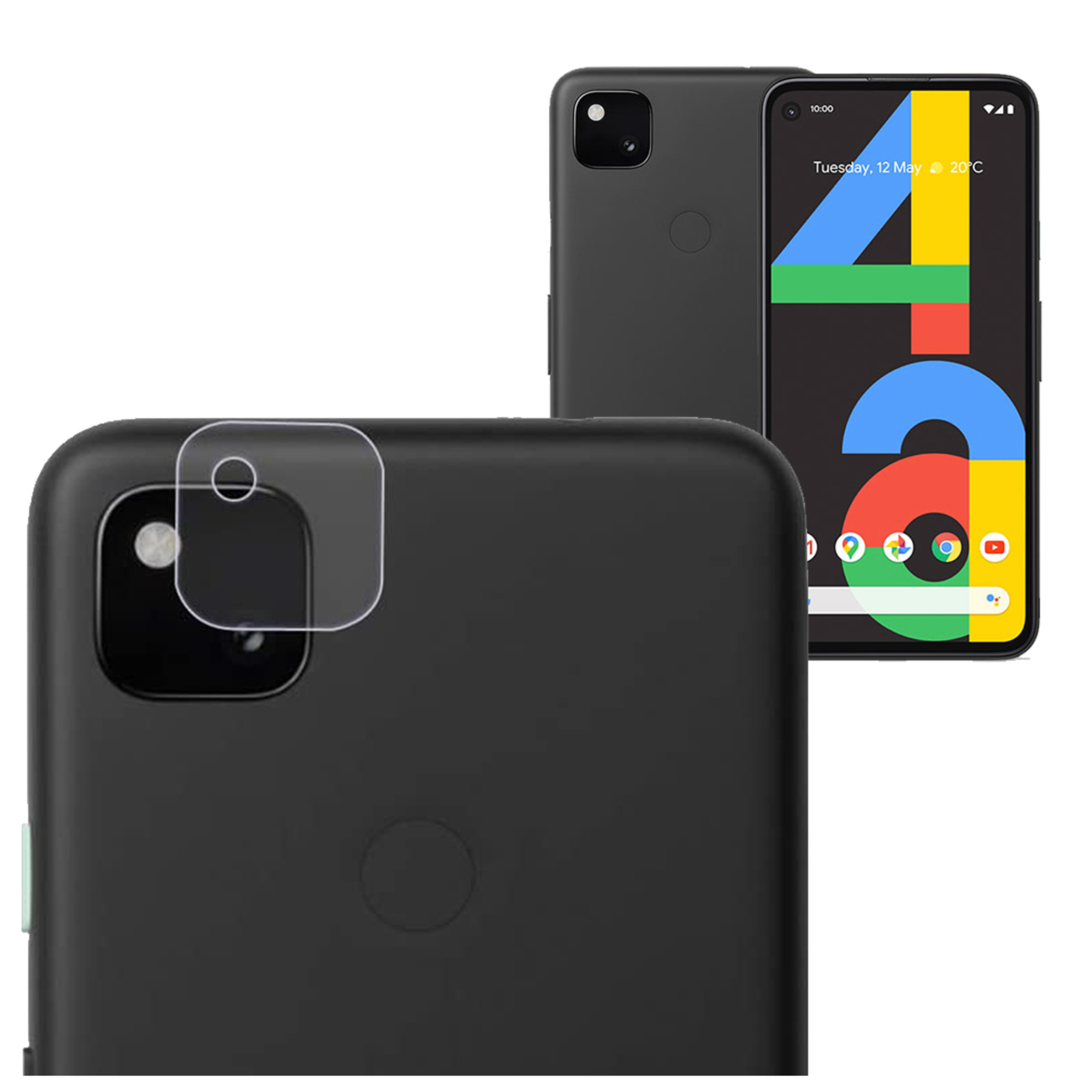 Google Pixel 4A 4G verre protection cam&eacute;ra - Neuf