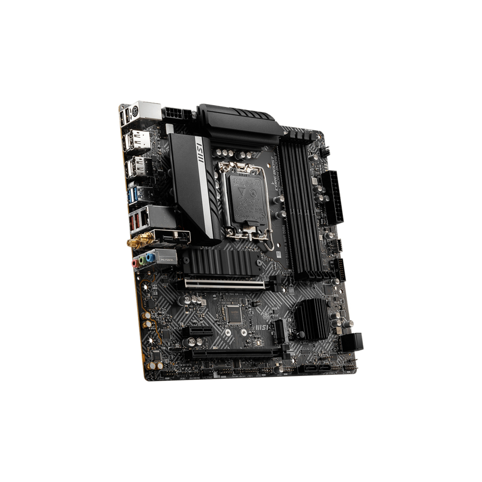 MSI PRO B660M A WIFI DDR4 carte mère Intel B660 LGA 1700 micro ATX Neuf - vue 2