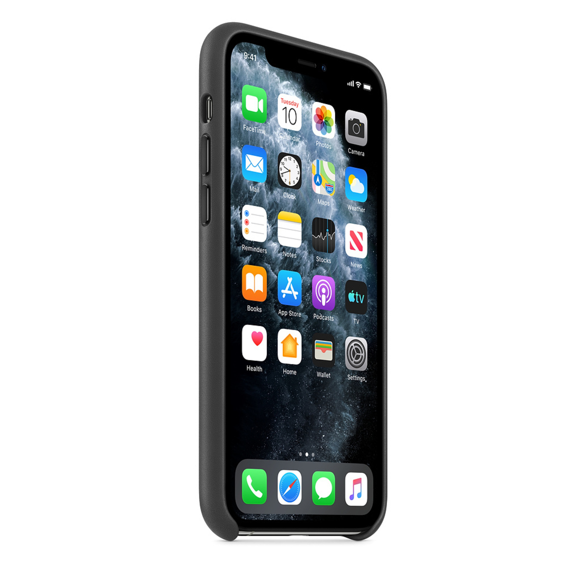 Apple Coque Leather iPhone 11 Pro - vue 4