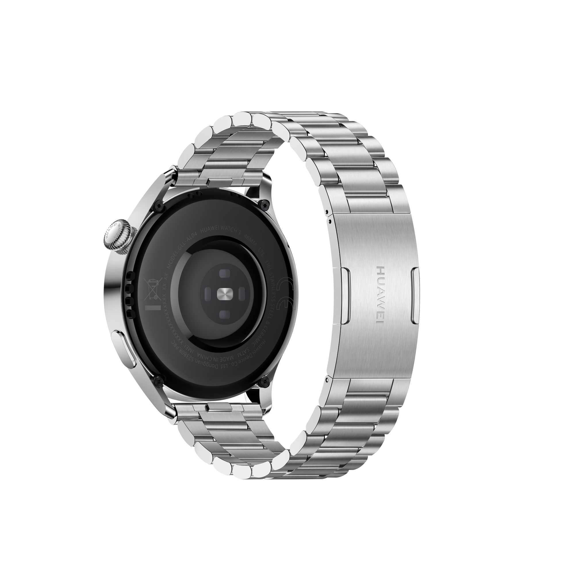 Huawei Watch 3 Elite Edition 46 Mm Montre Connectée Avec Bracelet De Lien Affichage 1.43 Wi Fi Lte Nfc Bluetooth 4g 54 G - vue 3