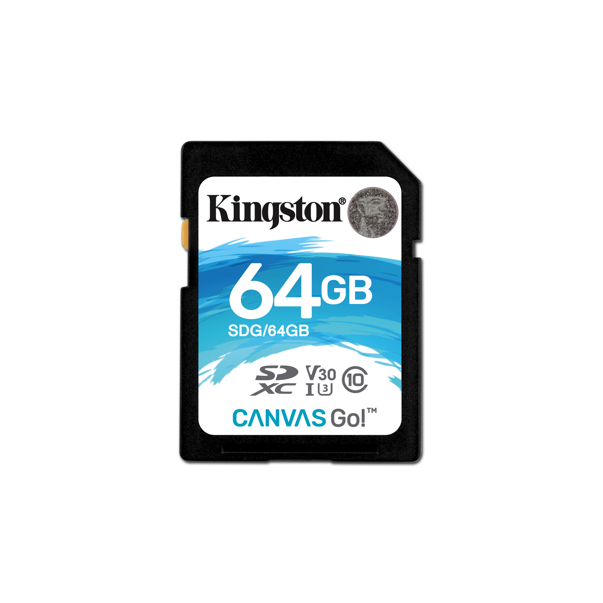 Kingston Canvas Go! Carte mémoire flash Video Class V30 / UHS I U3 / Class10 SDXC UHS I - vue 2