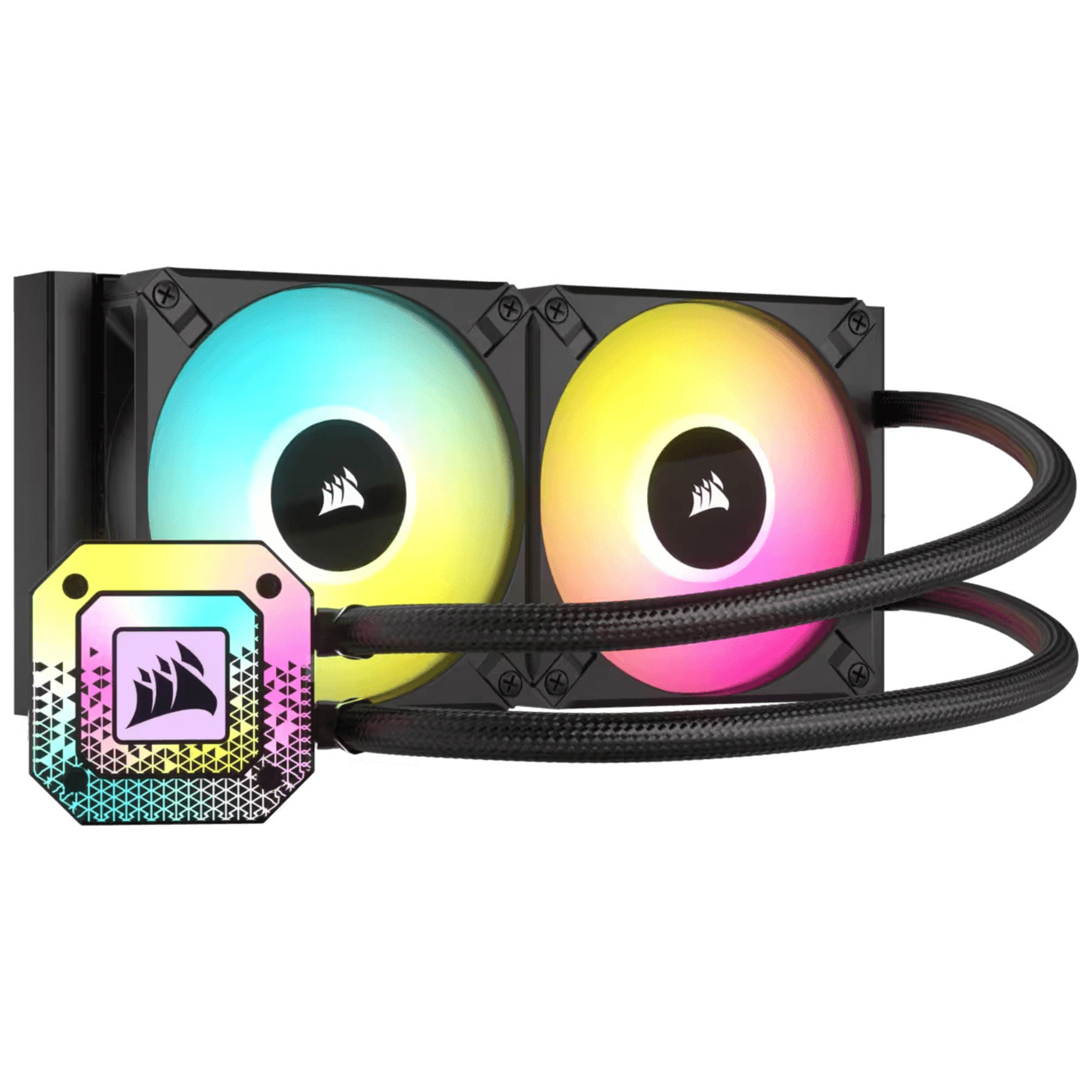 Corsair iCUE H100i ELITE CAPELLIX XT 240mm CW 9060068 WW # - vue 9