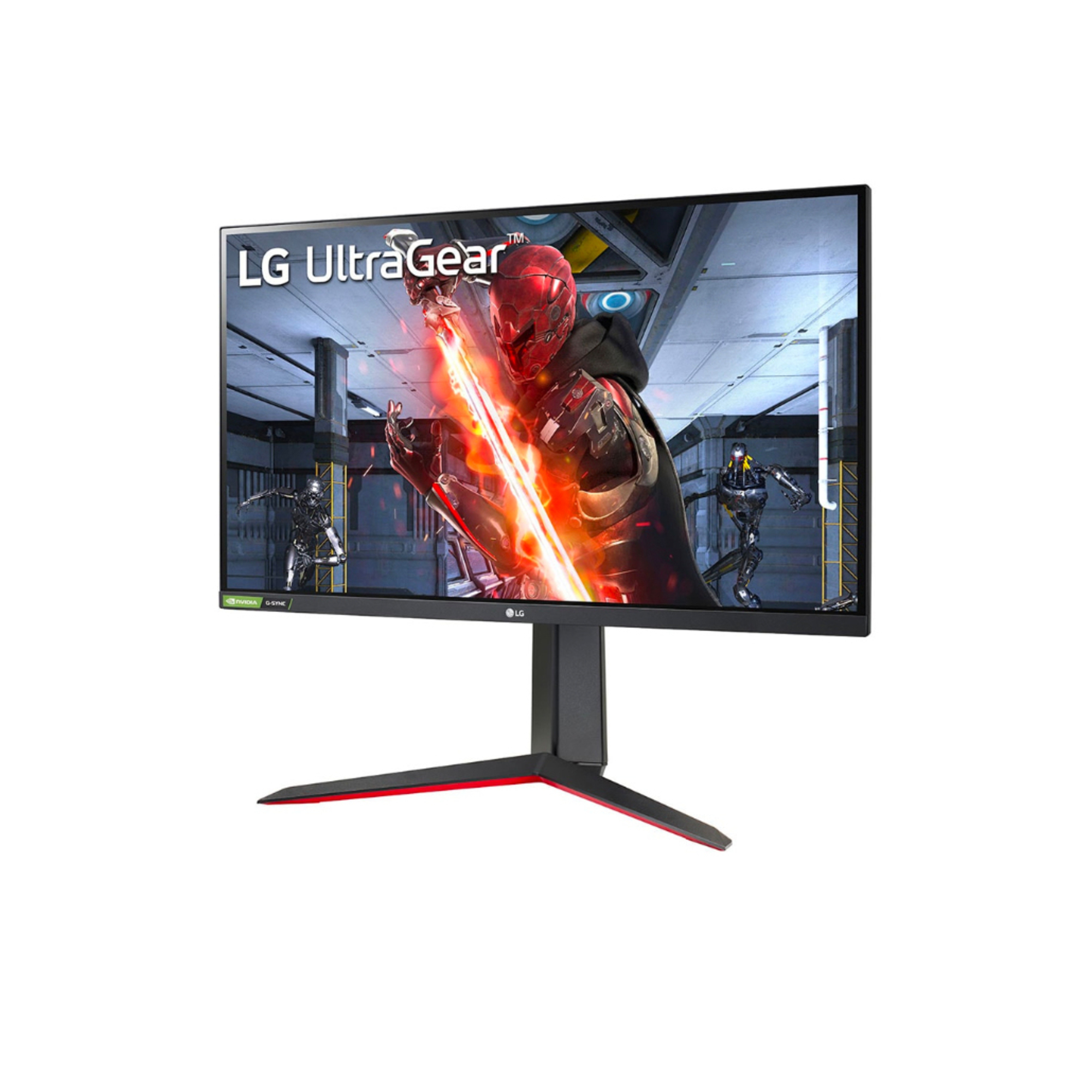 LG 27GN650-B écran plat de PC 68,6 cm (27 ) 1920 x 1080 pixels Full HD LED Noir, Rouge - Neuf