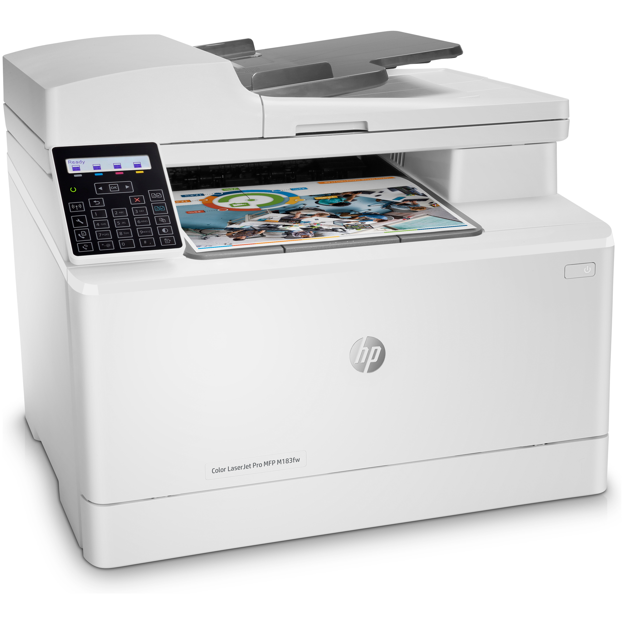 HP Color LaserJet Pro MFP M183fw 7KW56A#B19 - vue 4