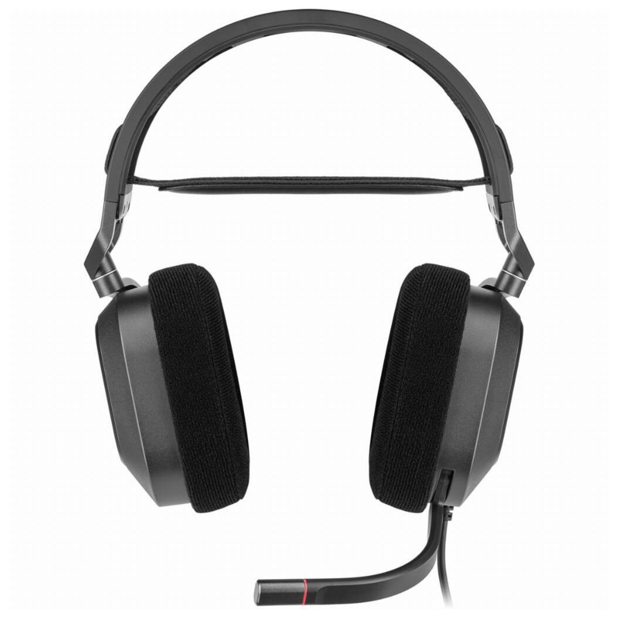 Casque gaming filaire Corsair HS80 RGB USB - Charbon - Neuf