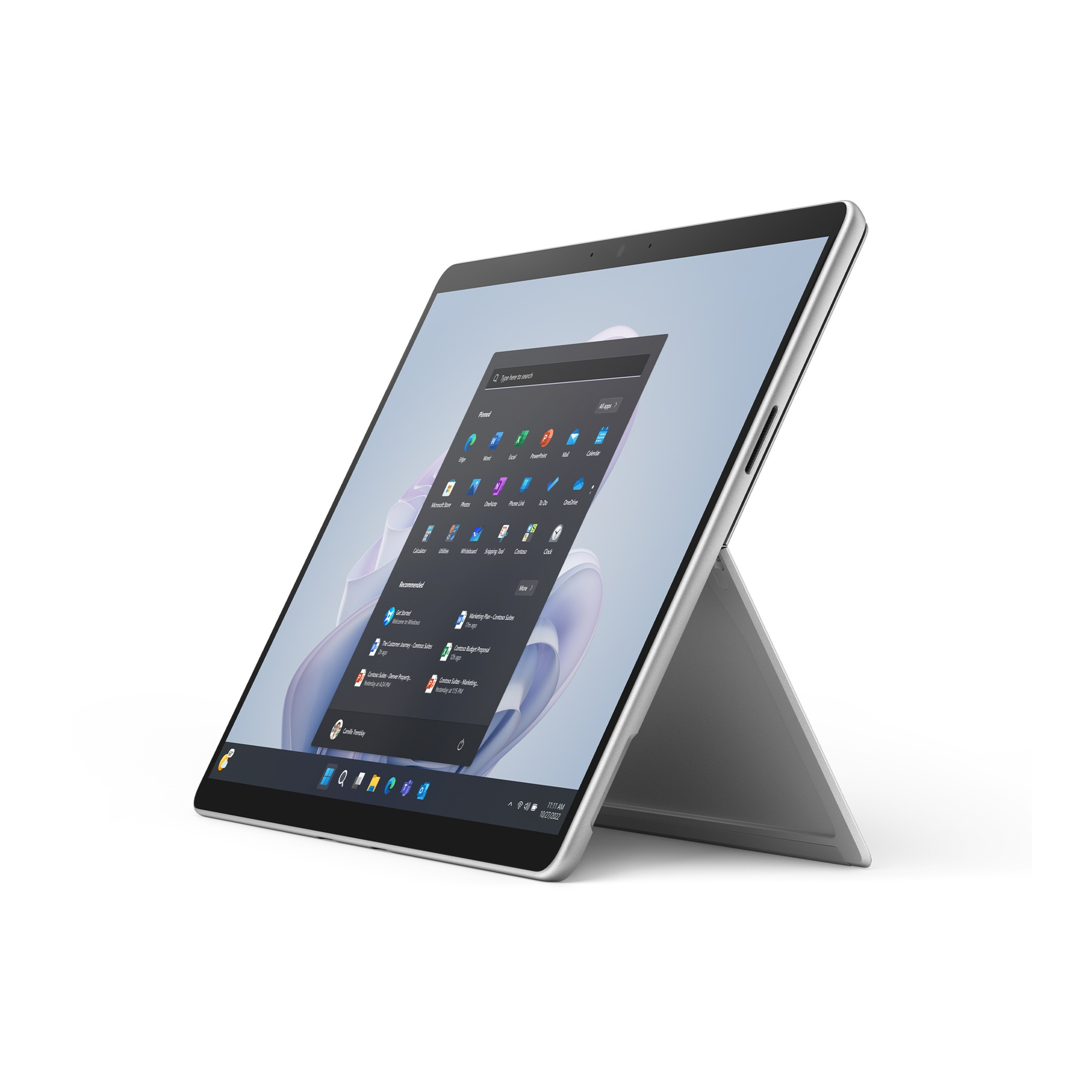 Microsoft Surface Pro 9 Intel® Core™ i5 512 Go 33 cm (13 ) 8 Go Wi-Fi 6E (802.11ax) Windows 10 Pro Platine - Neuf