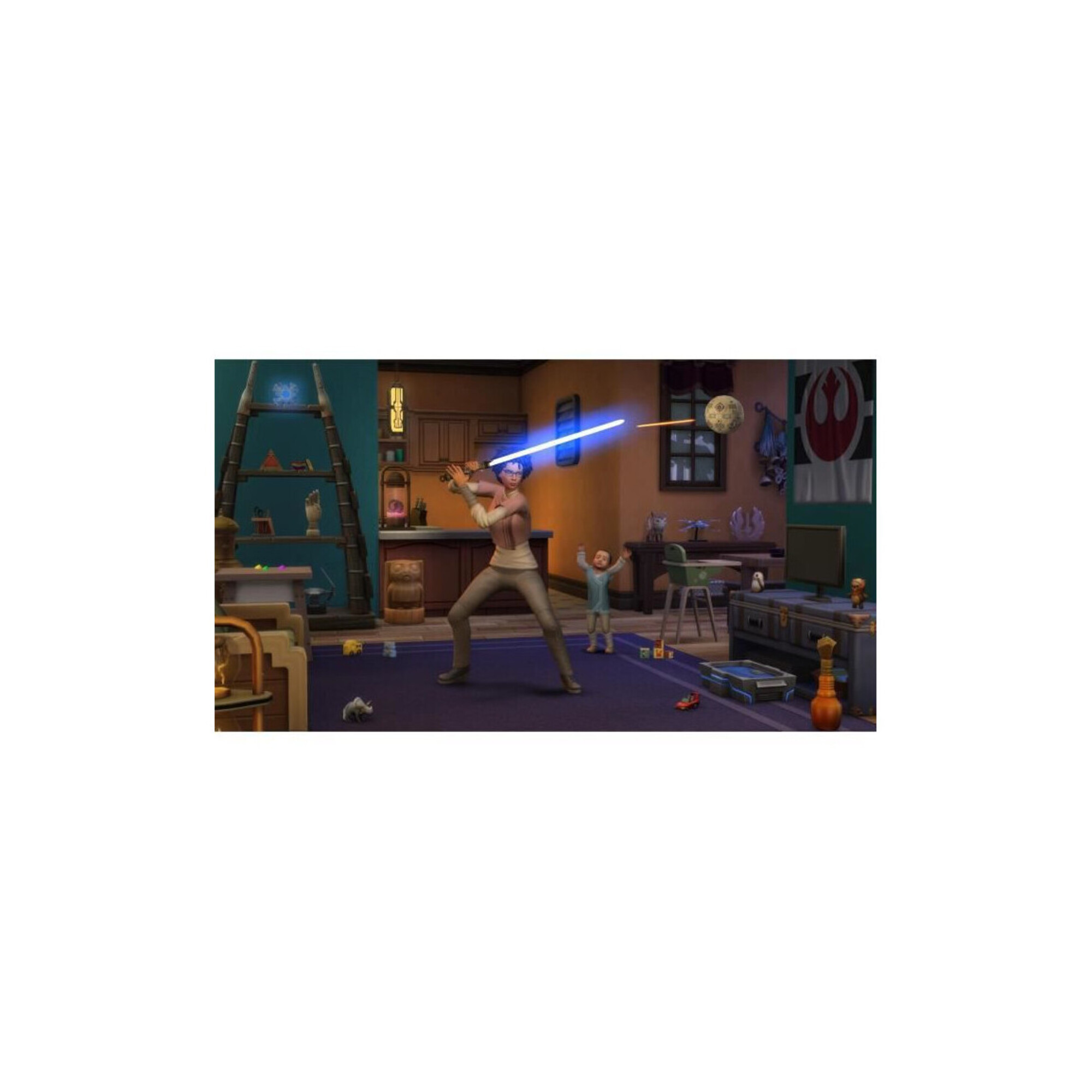 SIMS 4 Jeu PS4 + Star Wars Voyage sur Batuu Extension PS4 - Neuf
