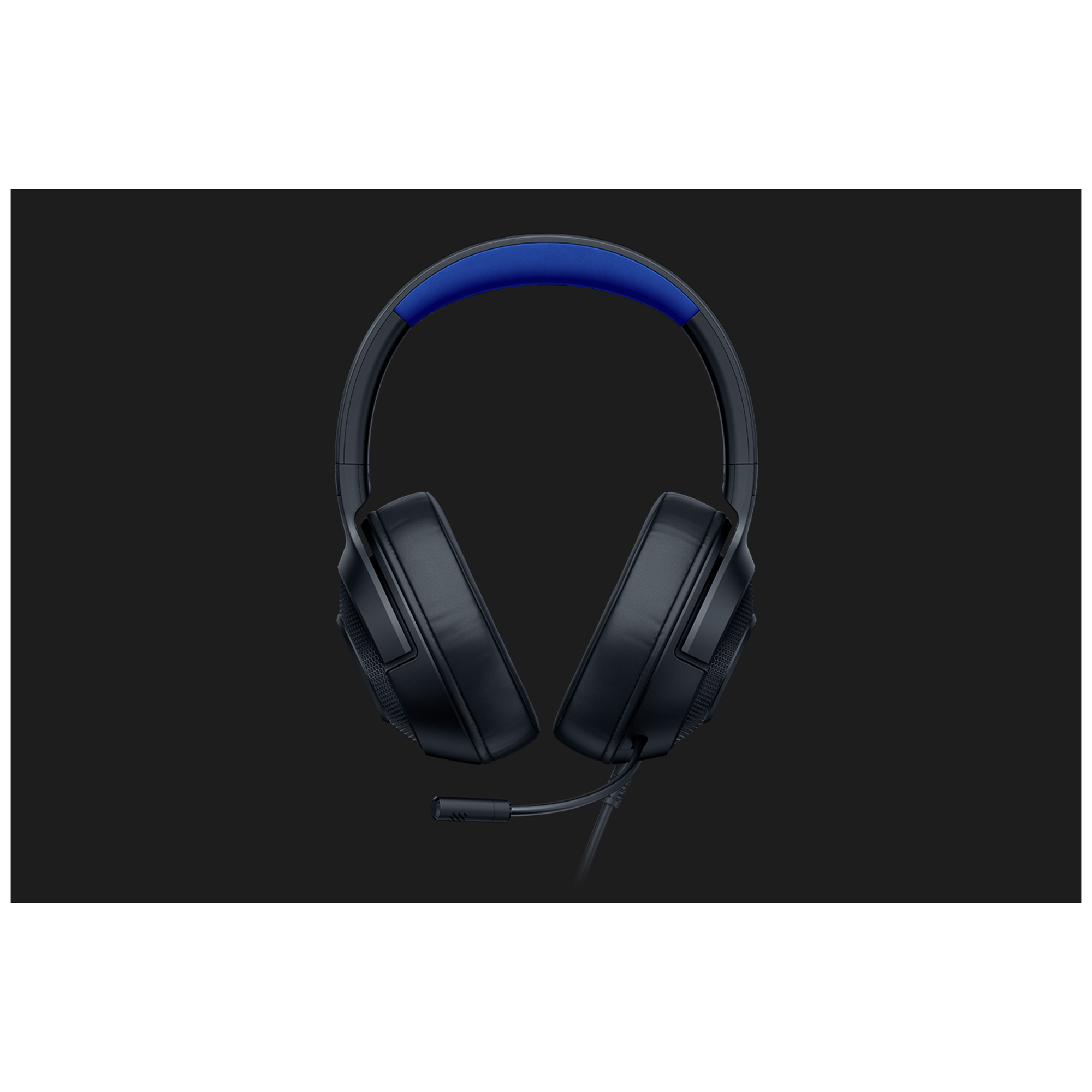 Casquer Kraken X Console  Avec fil Arceau Jouer Noir, Bleu - Neuf