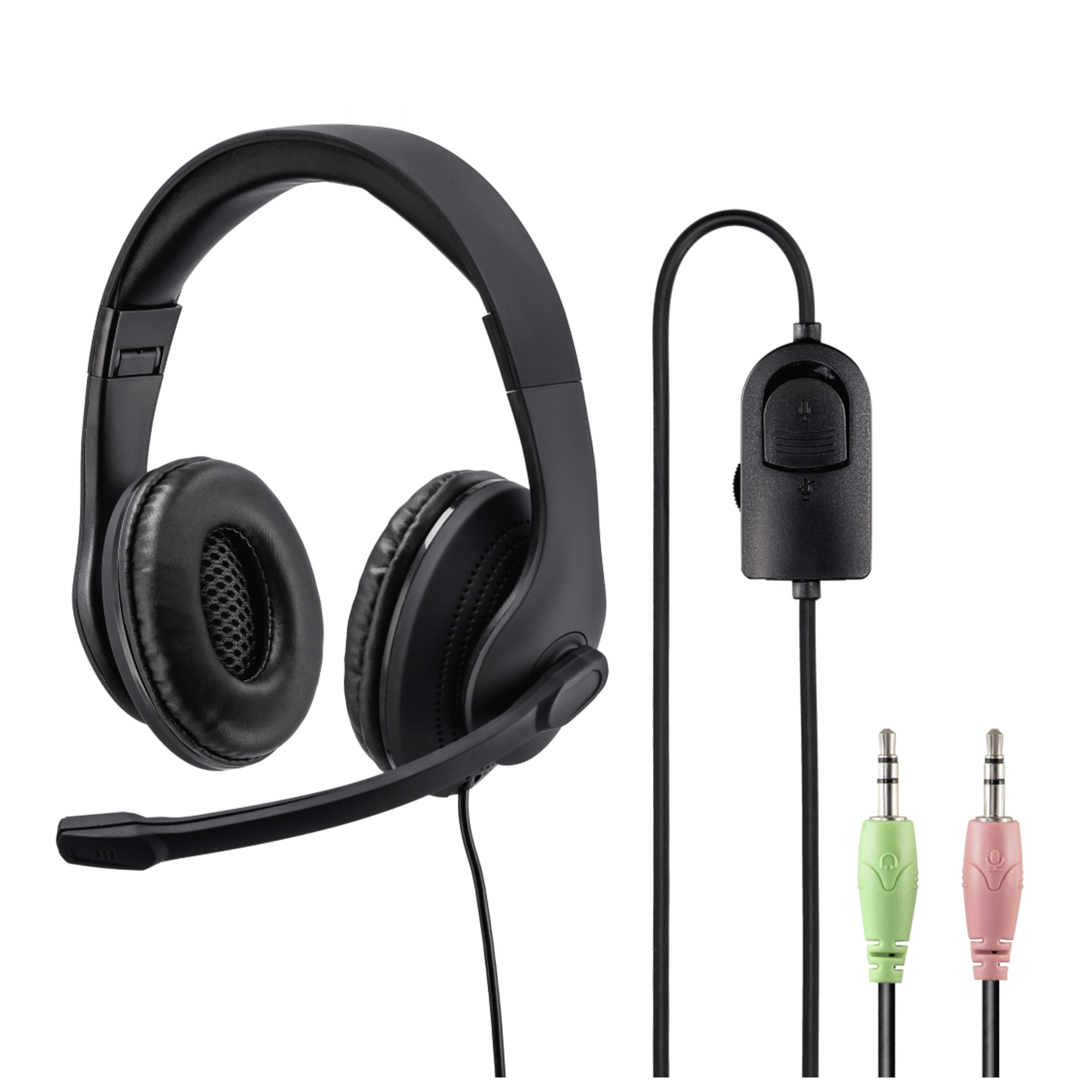 Hama HS P200 Casque Avec fil Arceau BureauCentre d'appels Neuf