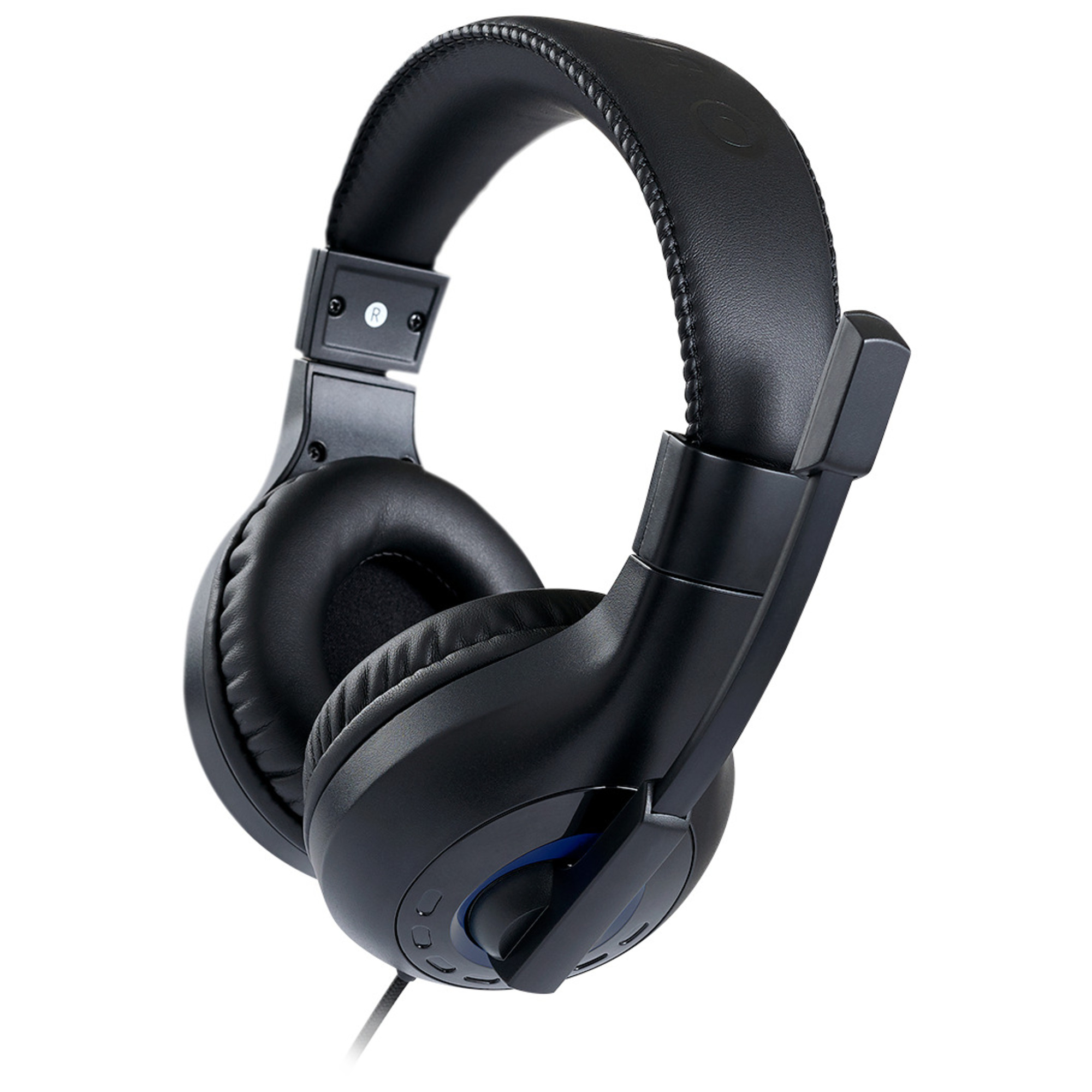 Casque PC Filaire Jack 3.5mm avec micro Noir Bigben - Neuf