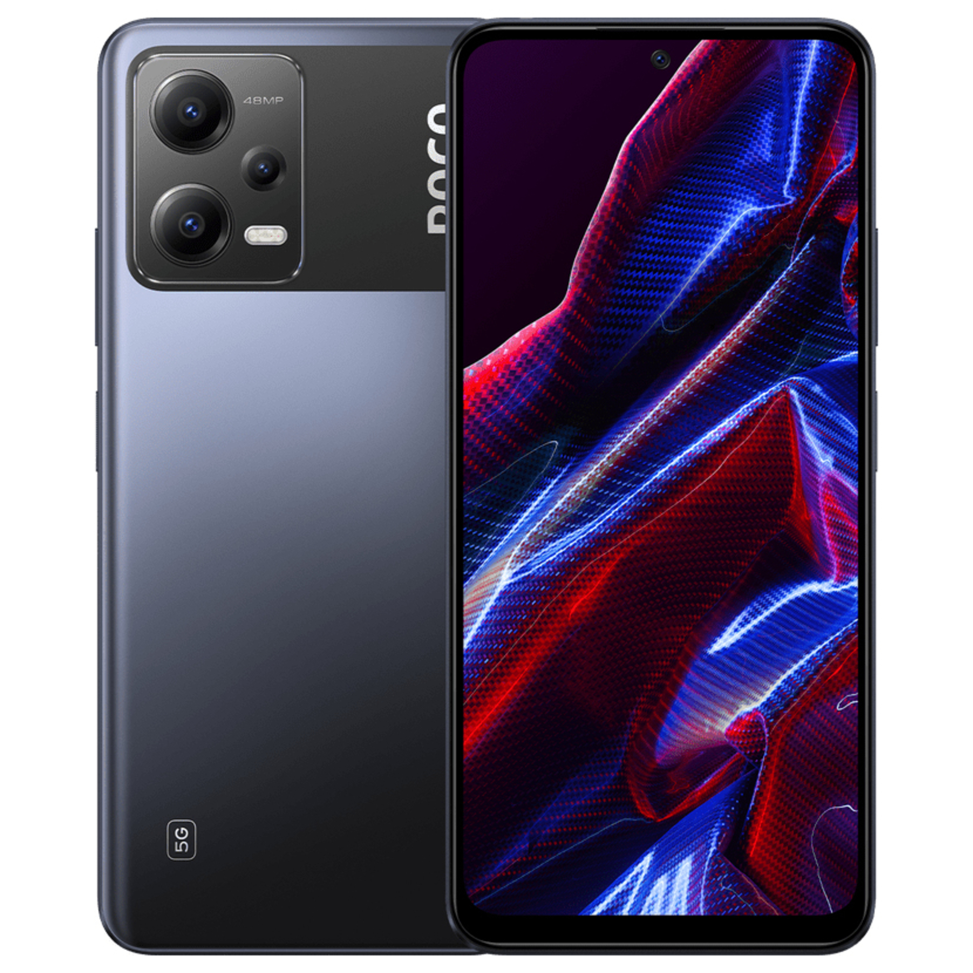 Xiaomi Poco X5 (5G) 128 Go, Noir, débloqué - Neuf