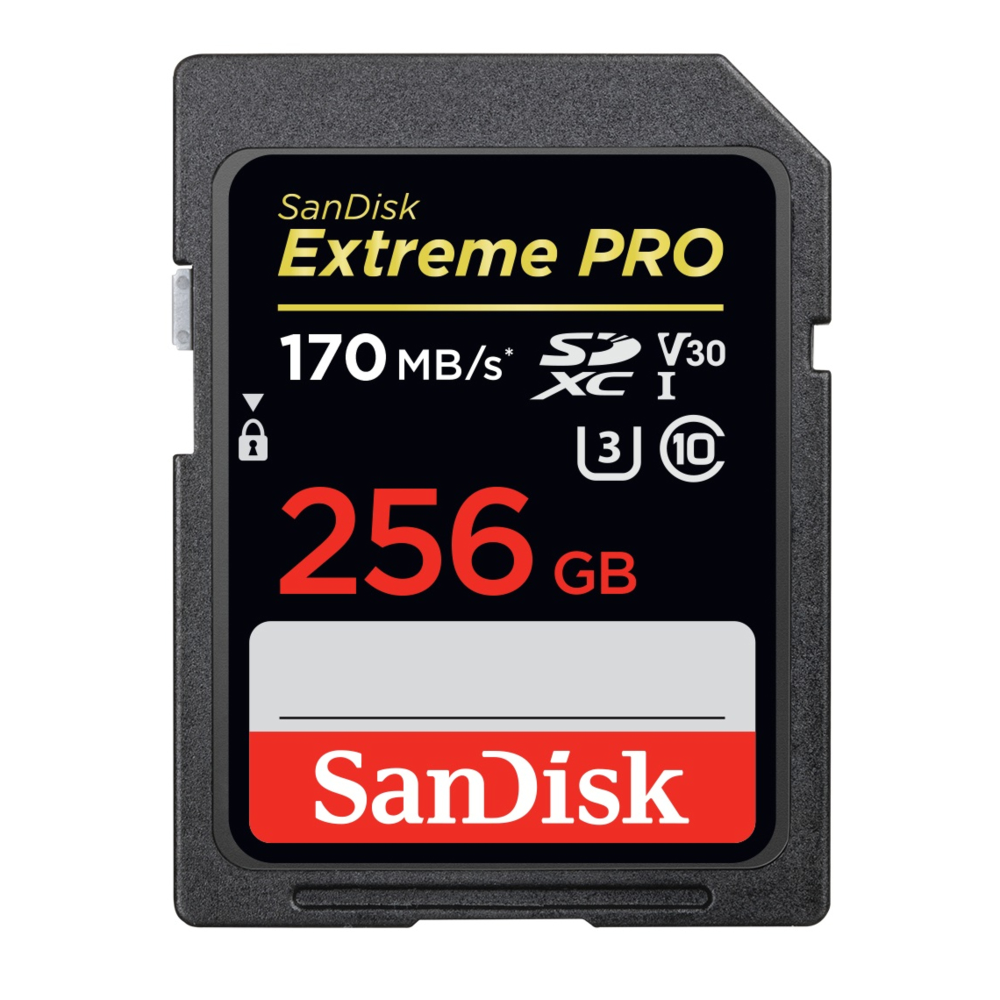 SanDisk Exrteme PRO 256 GB 256 Go SDXC UHS-I Classe 10 - Neuf