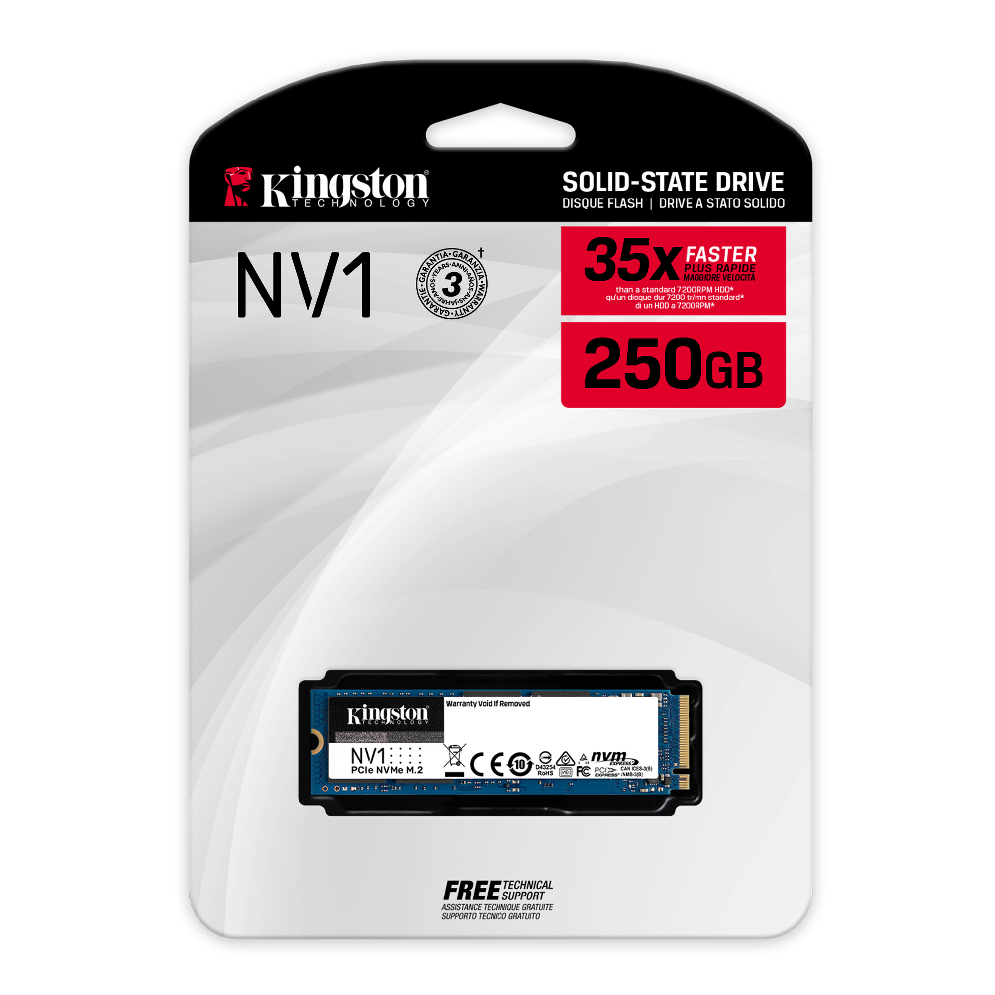 Kingston Technology NV1 250 Go - vue 4