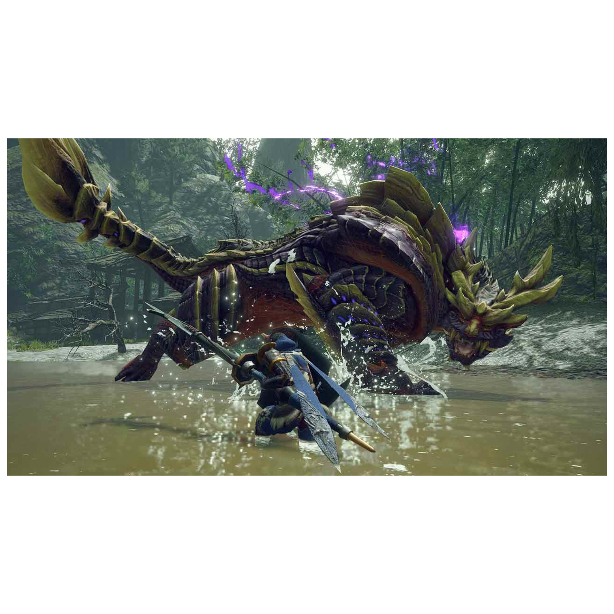 Nintendo Monster Hunter Rise + Sunbreak Standard+DLC Chinois simplifié, Chinois traditionnel, Allemand, Anglais, Espagnol, Français, Italien, Japonais, Coréen, Russe Nintendo Switch - Neuf