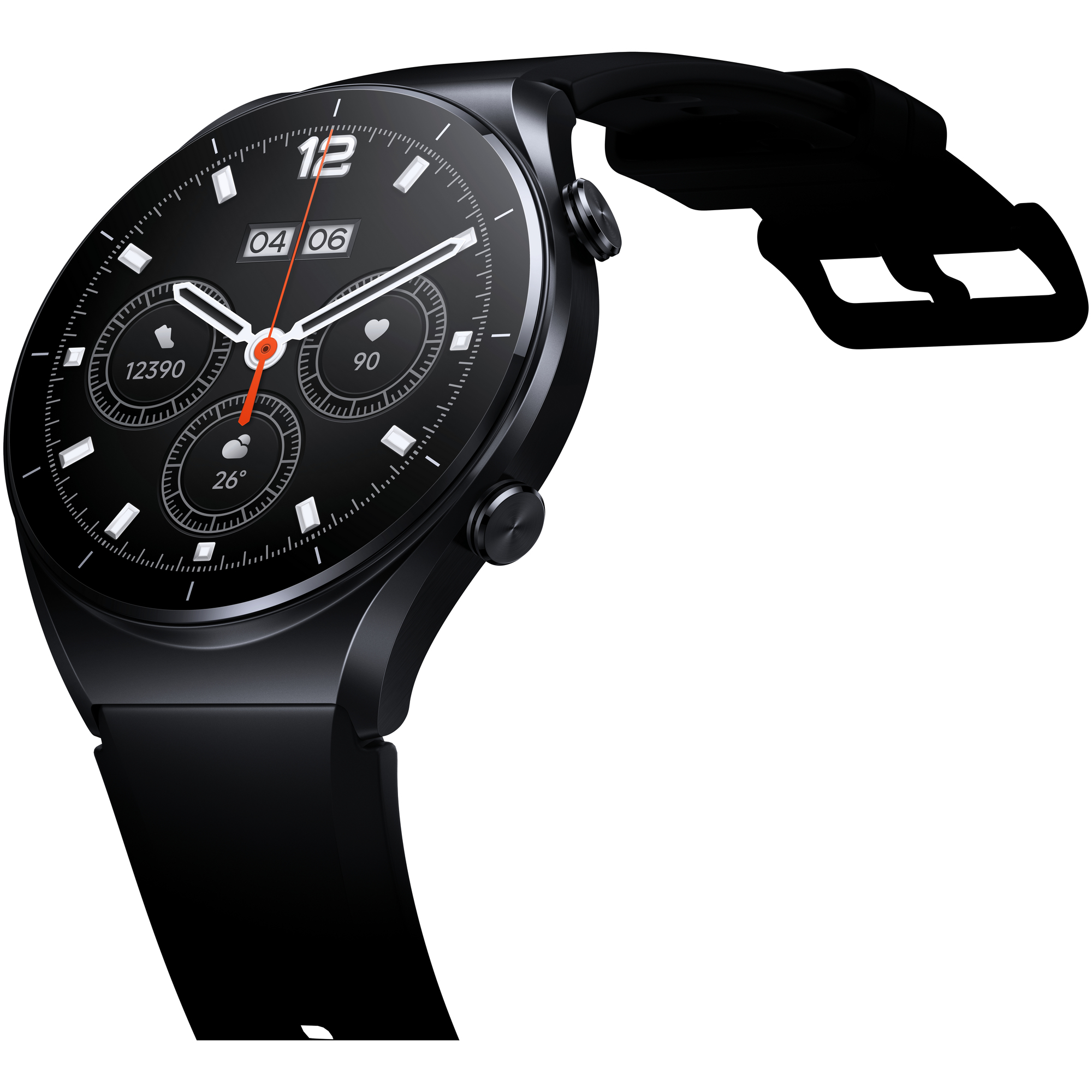 Xiaomi Watch S1 3,63 cm (1.43 ) AMOLED 46 mm Numérique 466 x 466 pixels Écran tactile Noir Wifi GPS (satellite) - Neuf